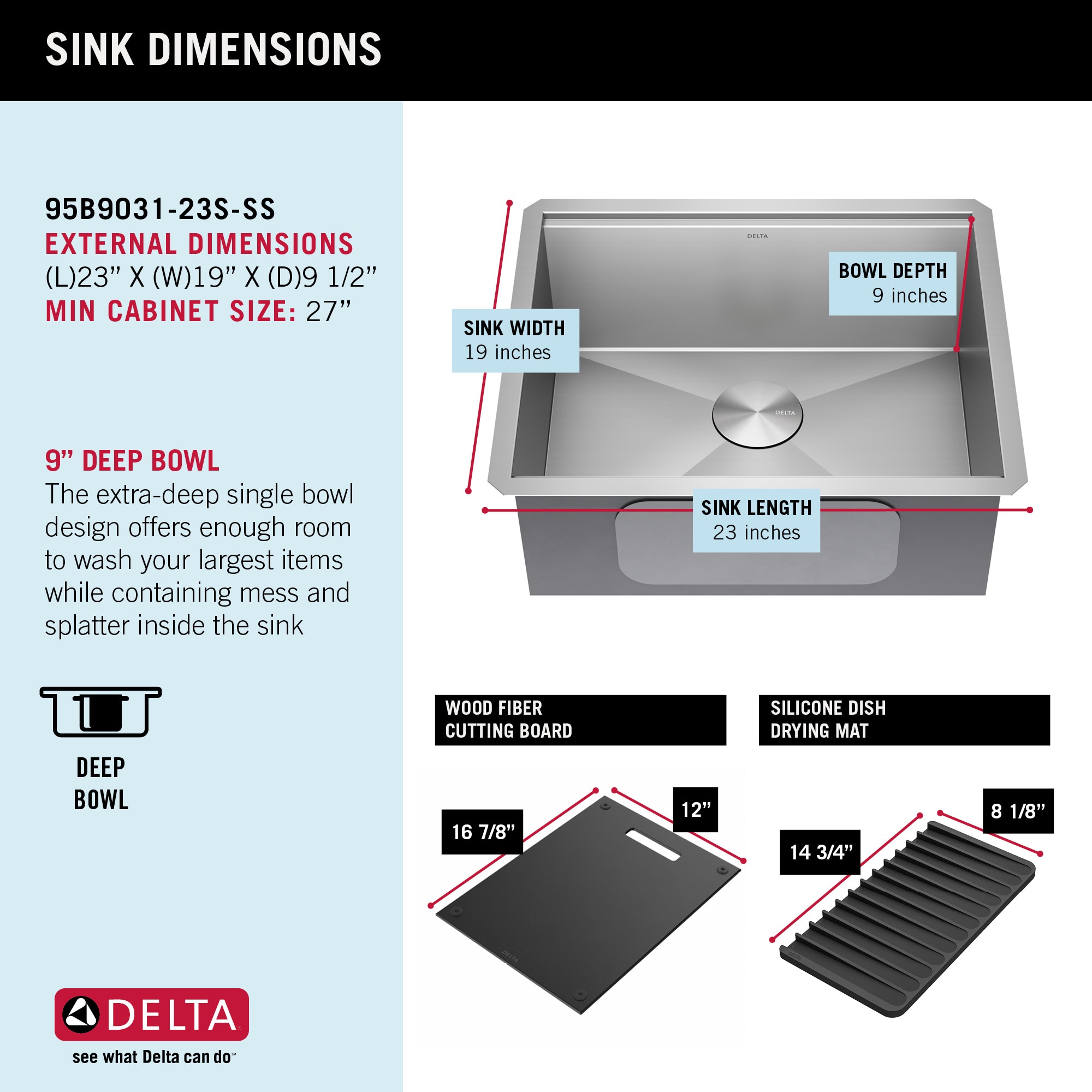 Delta 95B9031-23S-SS Kitchen-Sinks - View #6
