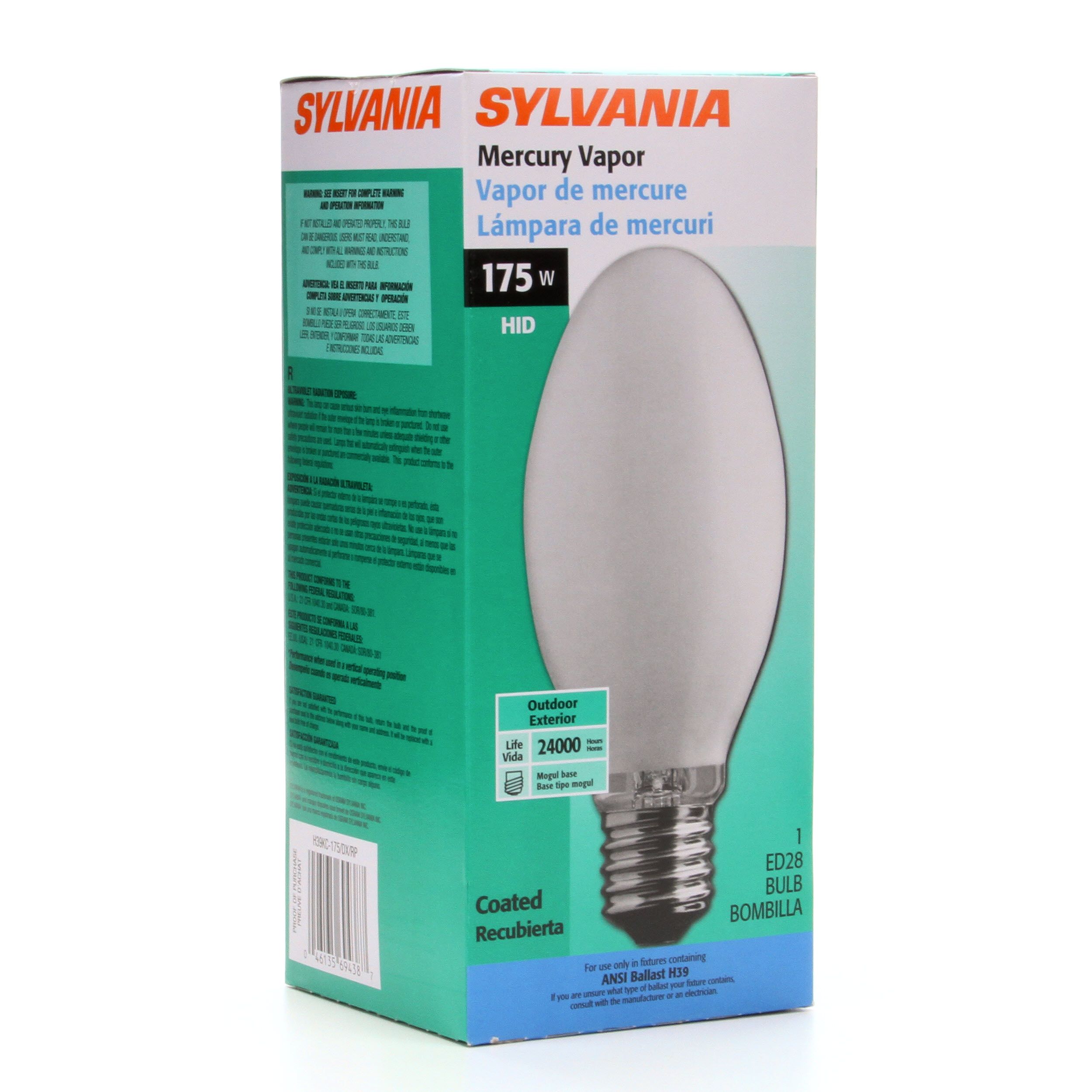 sylvania mercury vapor