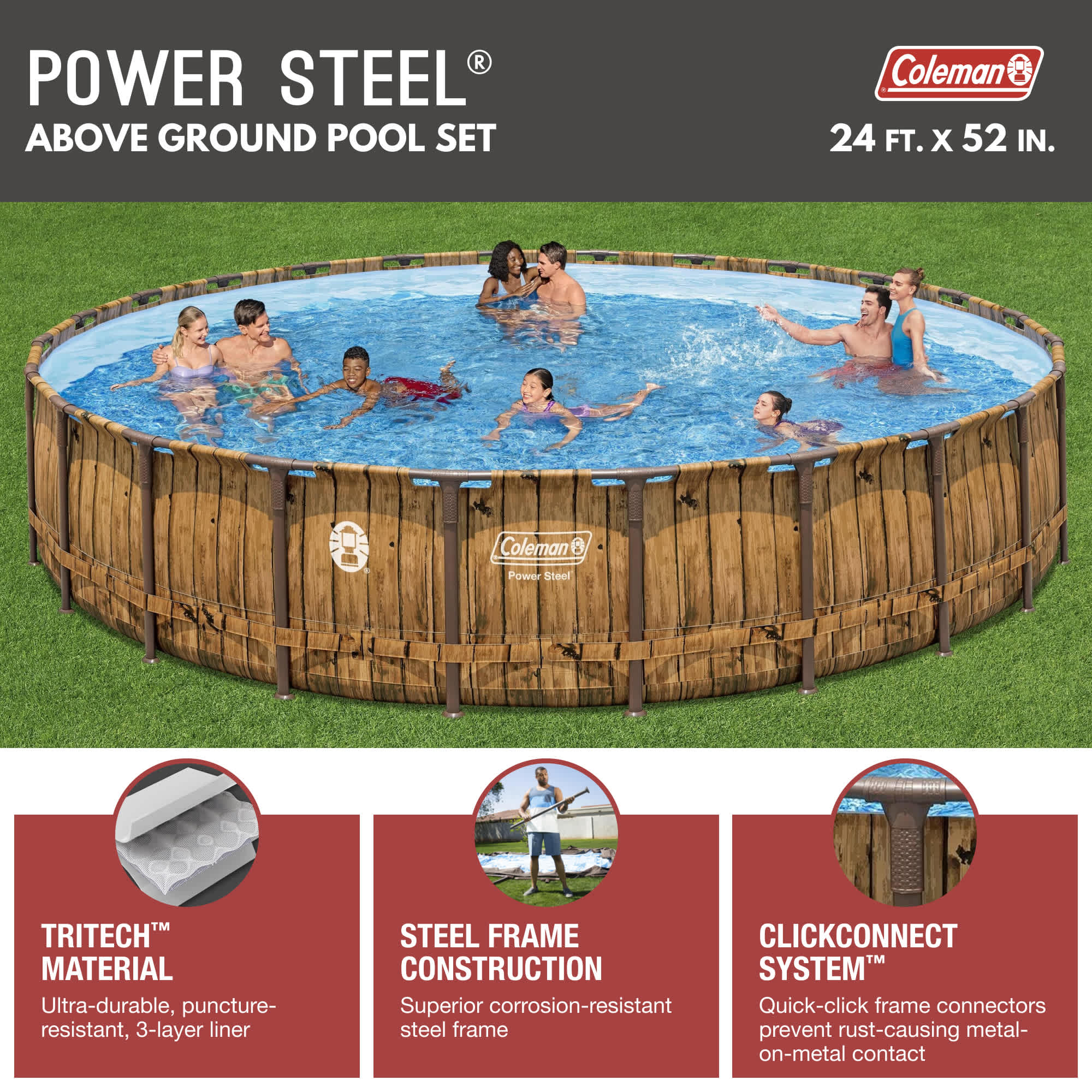Coleman 326991 Above-Ground-Pools - View #2