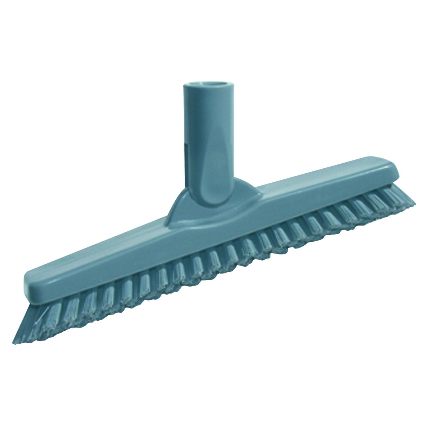 Unger SmartColor Swivel Corner Brush Black Polypropylene Bristles 8.83 in Brush Gray Plastic Handle