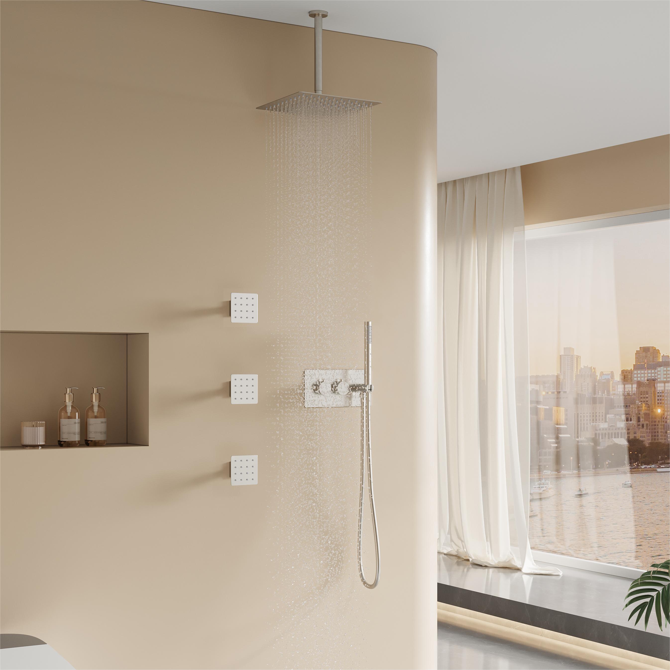 WELLFOR CR-P-WM-2W01BN Showerhead-Bar-Panels - View #2