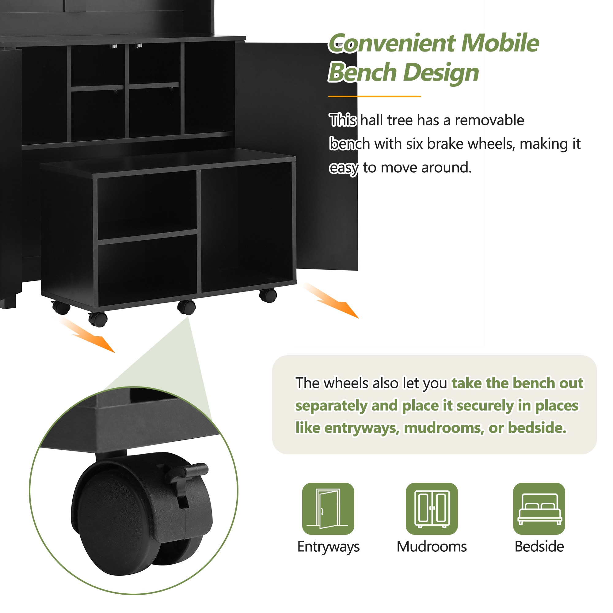 JANSNO HT-CR-46 Hall-Trees - View #4