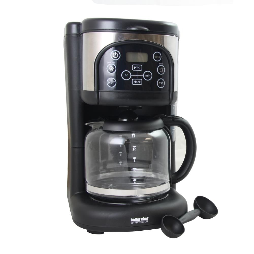 Best Buy: Better Chef 12-Cup Coffee Maker Black 91575783M