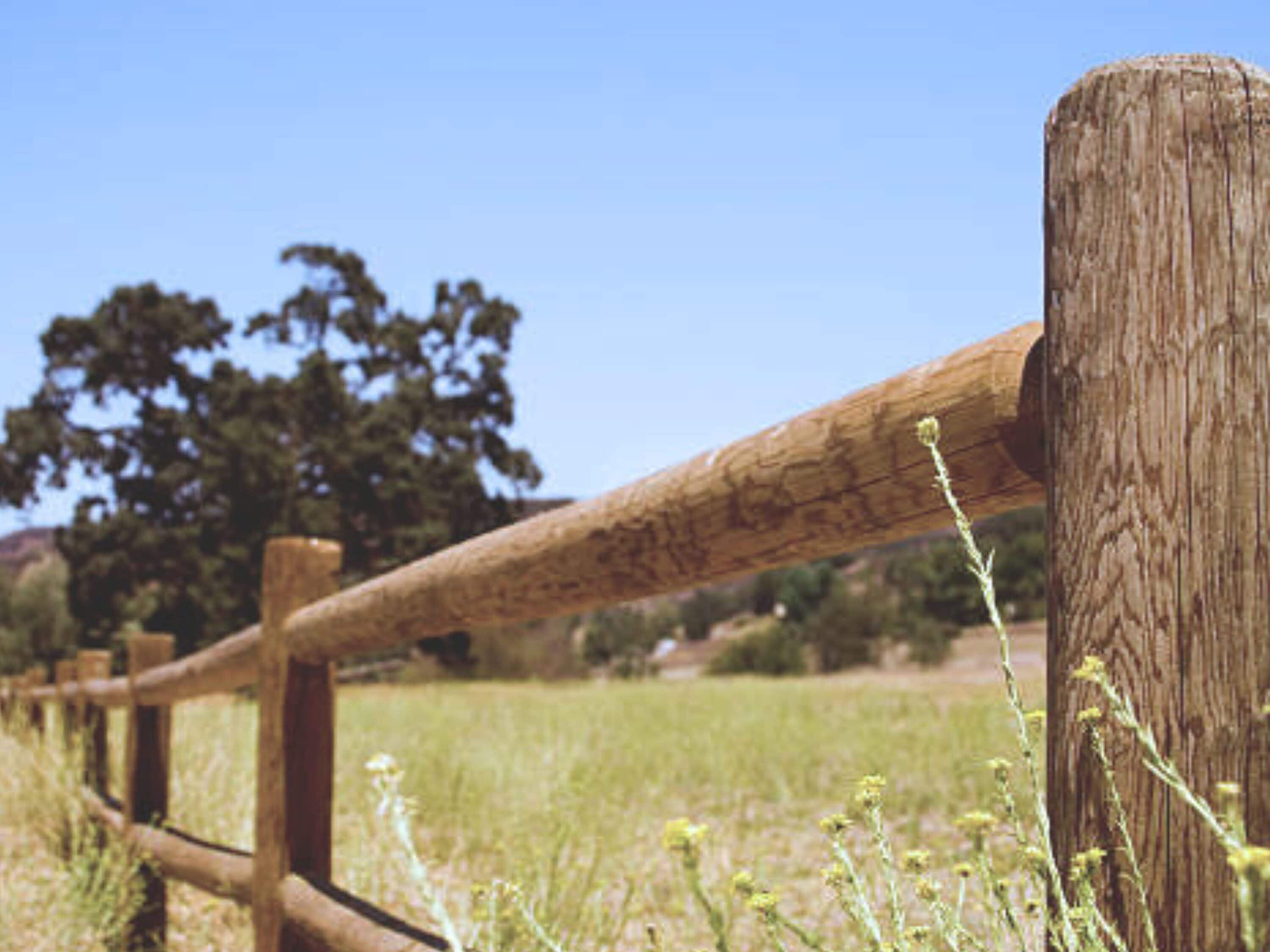 Severe Weather 9055 Wood-Fence-Posts - View #2