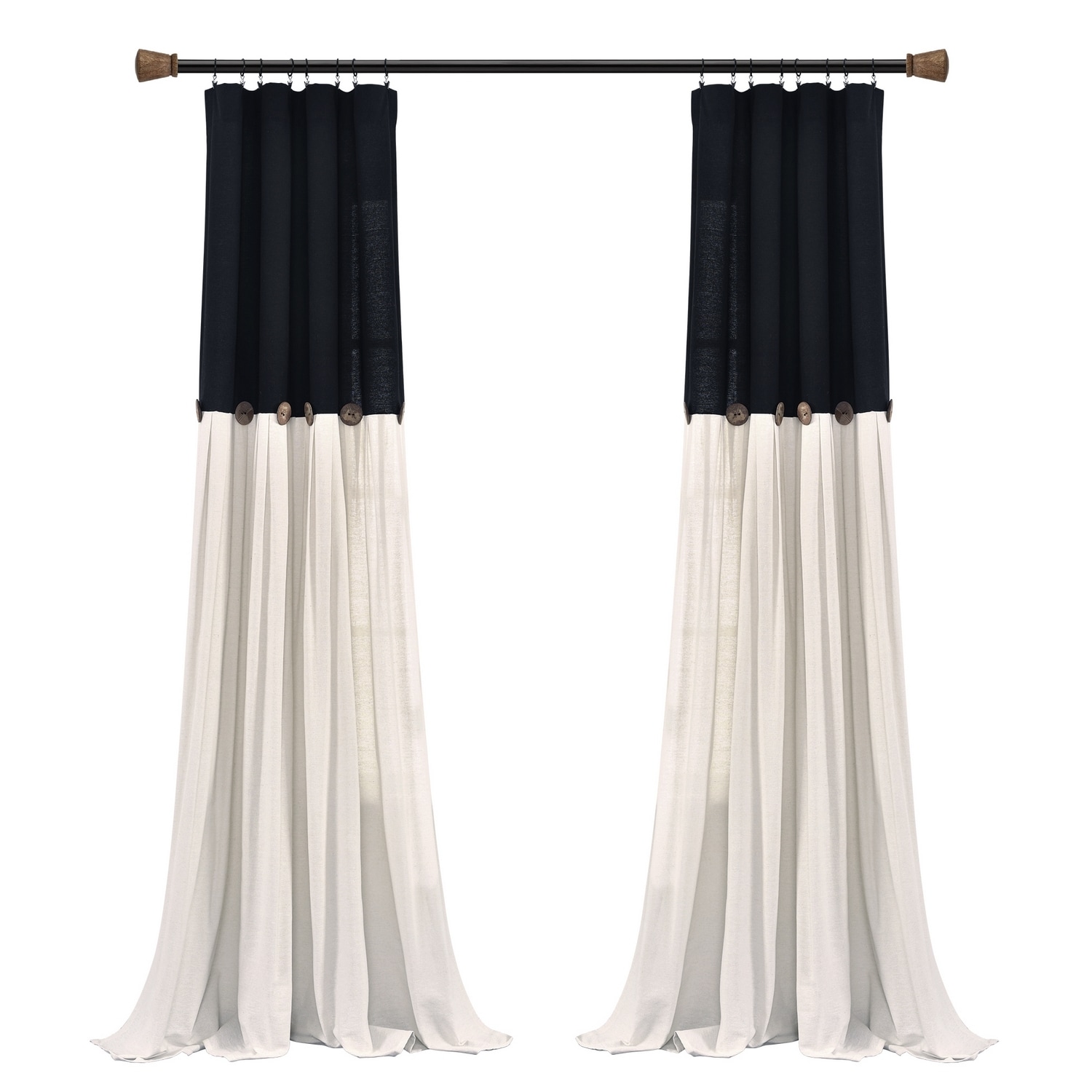 Lush Decor 21T012491 curtains - View #6