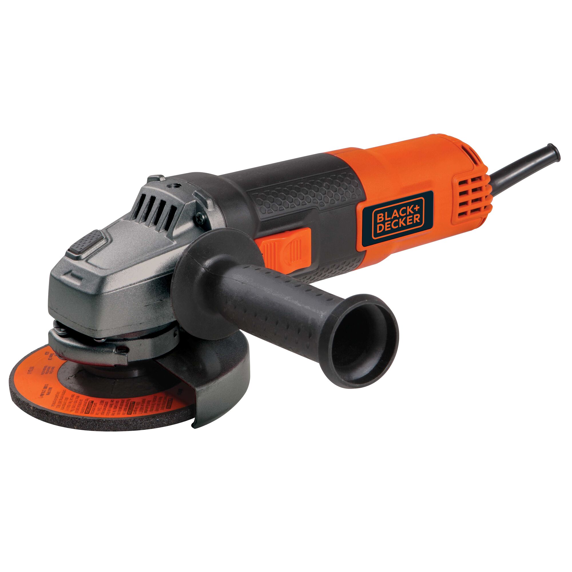 BLACK+DECKER 4.5-in 6.5 Amps Sliding Switch Corded Angle Grinder in the  Angle Grinders department at