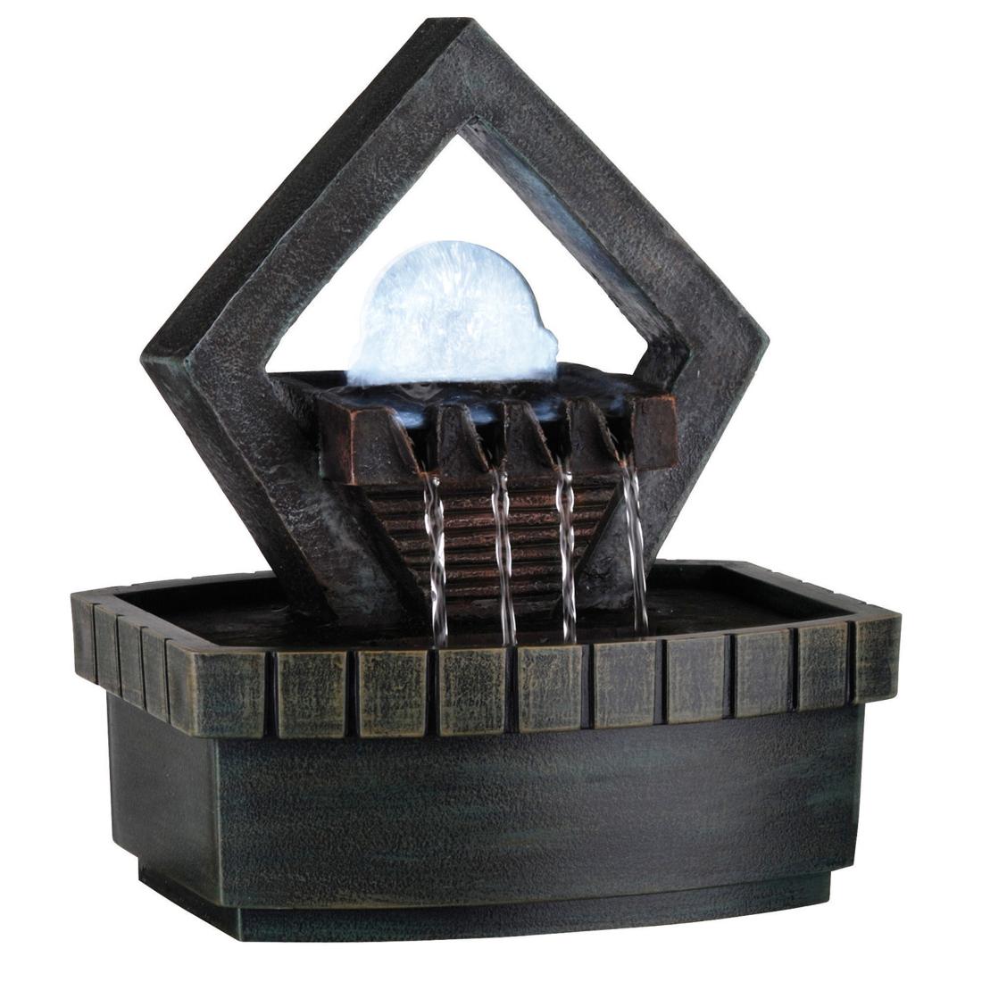 HomeRoots 4000468310 Brown Polyresin Modern Sculpture