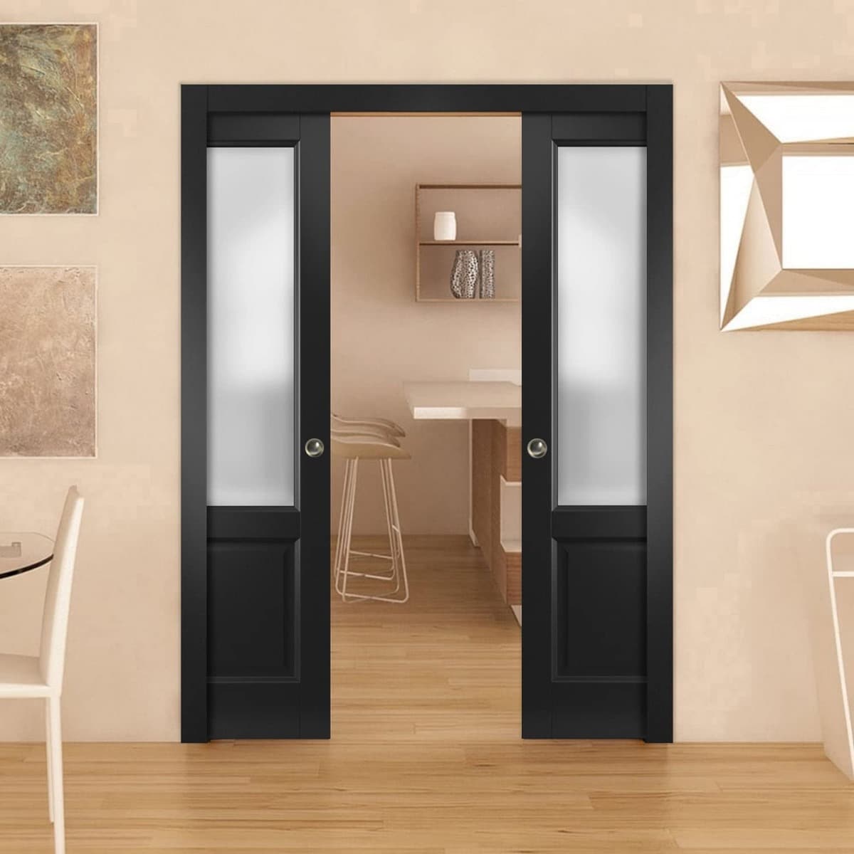 SARTODOORS LUC22DPBLK18 French-Doors - View #2