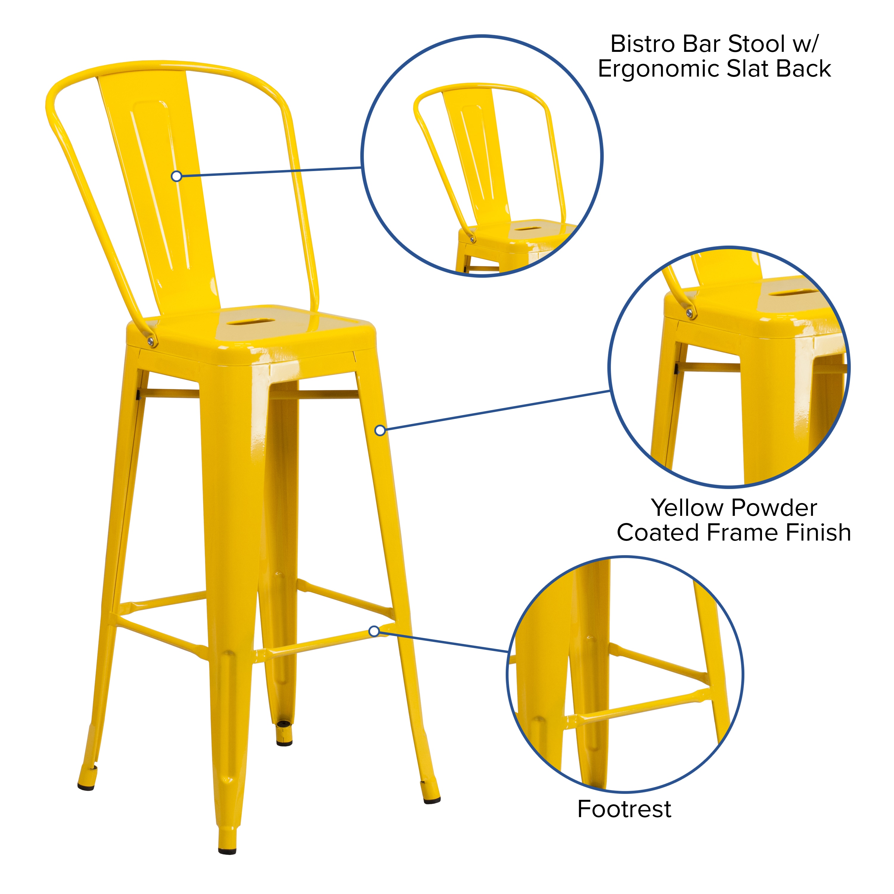 Flash Furniture 889142013730 stools - View #2