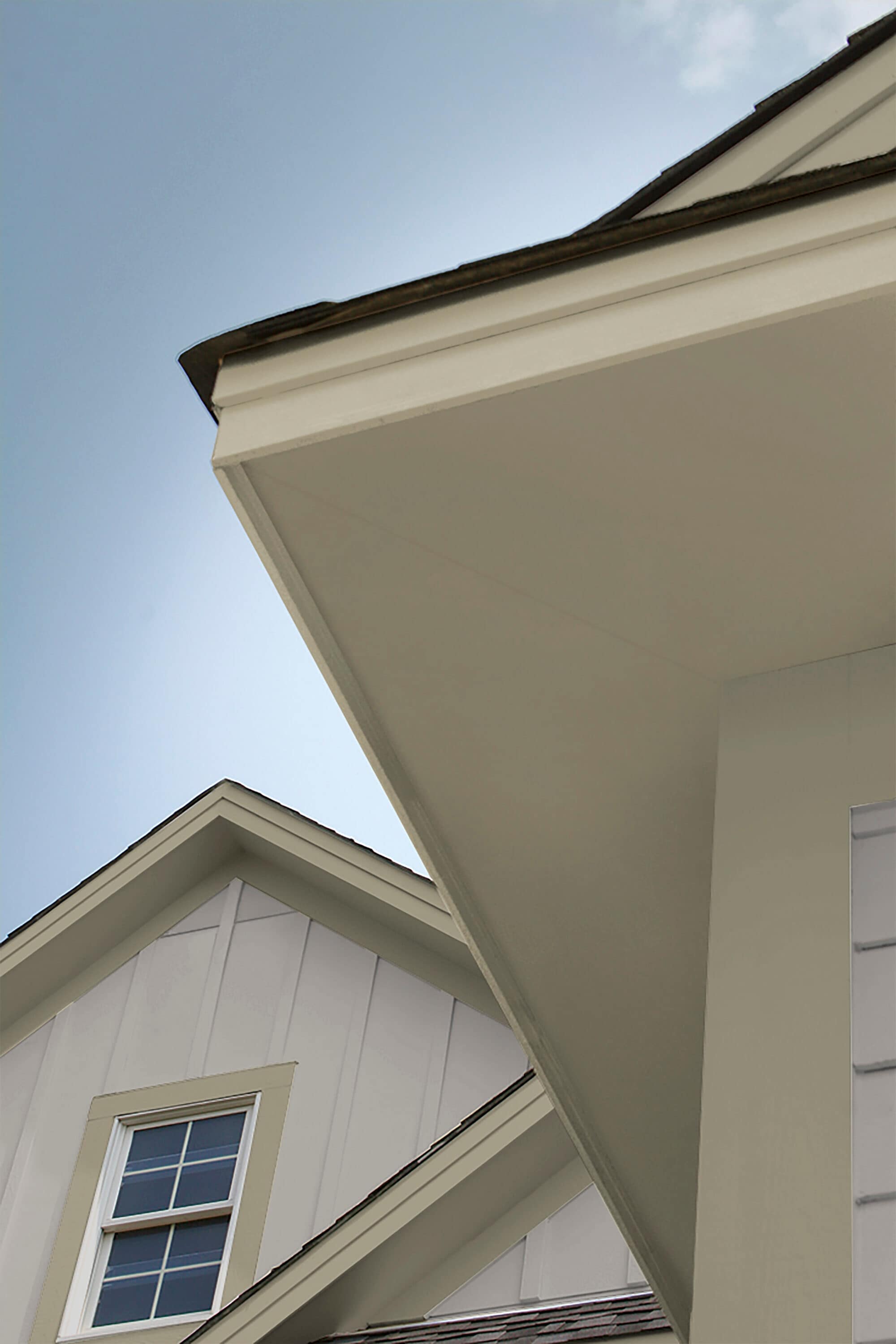 James Hardie 16 In X 144 In Statement Collection Hz10 Monterey Taupe Fiber Cement Solid Soffit 3102