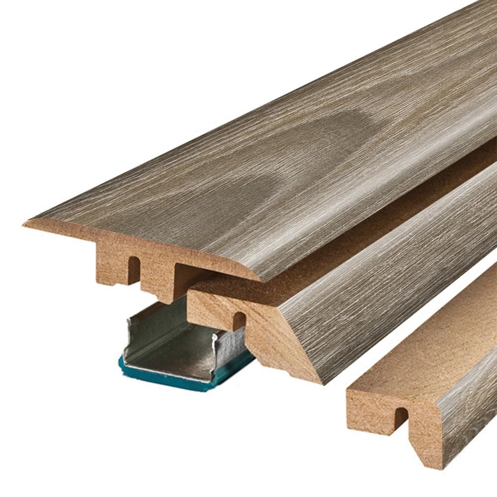 SimpleSolutions 2.37-in x 78.7-in Flatiron Oak Prefinished Stair Nosing