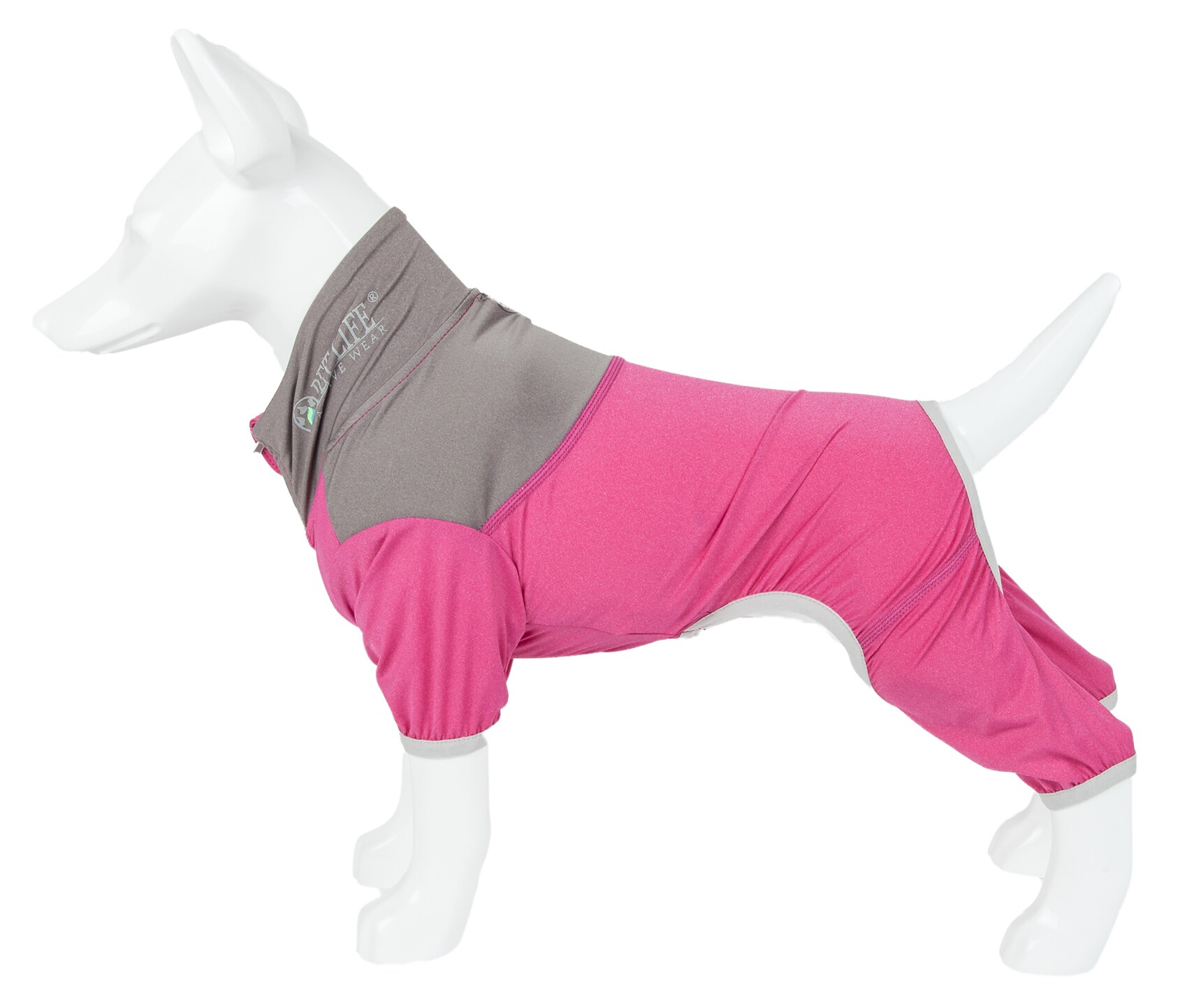 Pet Life Pink Dog/Cat Full Body Performance Suit Extra Small in the Pet