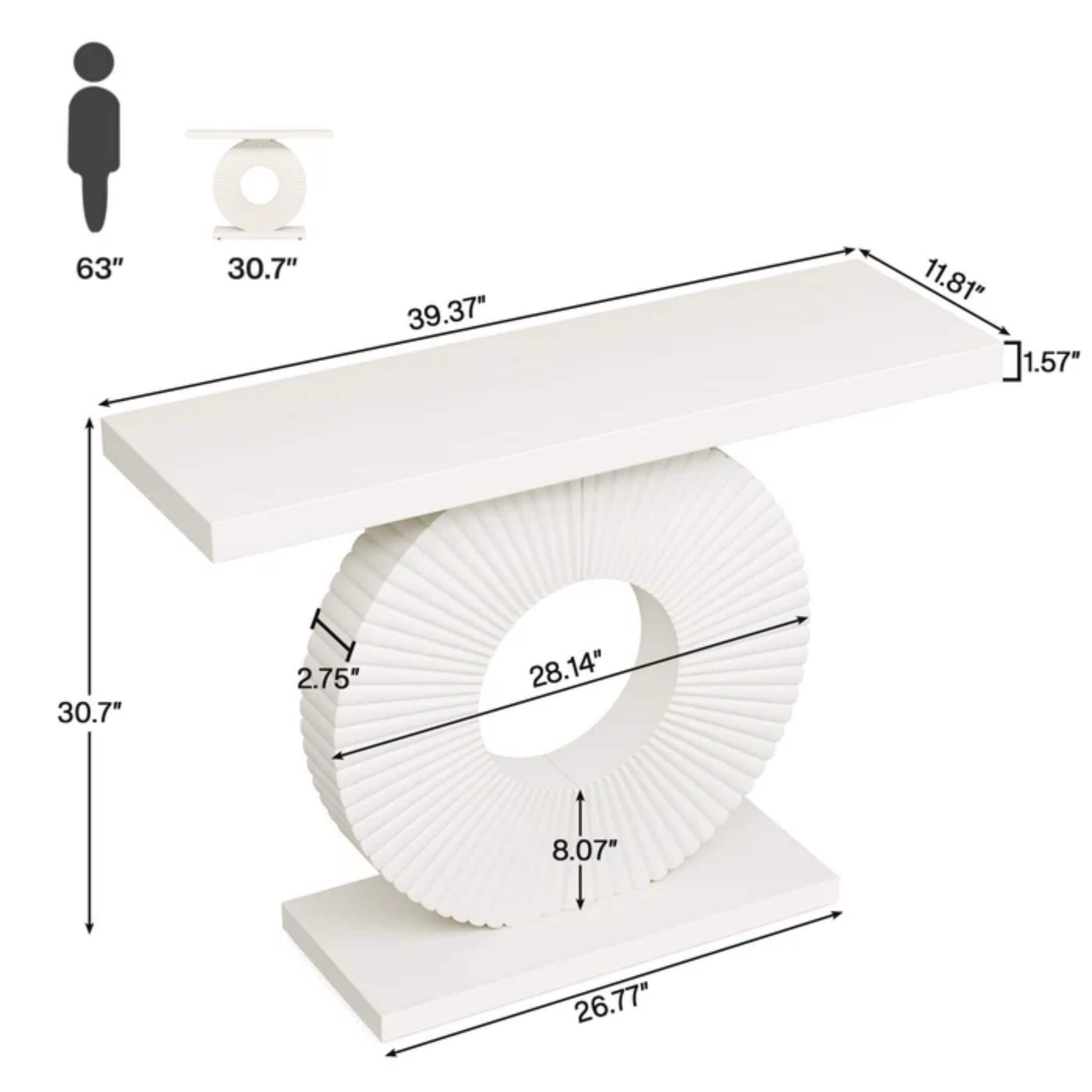 Vynxaria LEXY3554DJKTXGZ068 Console-Sofa-Tables - View #6