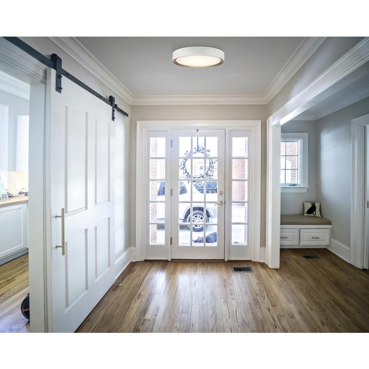 Access Lighting 49972LEDDCS-MWH/ACR flushmounts - View #2