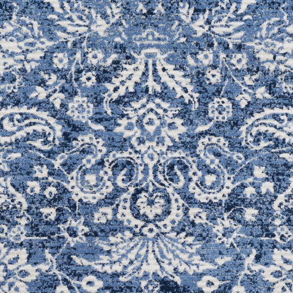 Surya Bahar 8 X 10 Blue Medallion Oriental Area Rug At Lowes.com