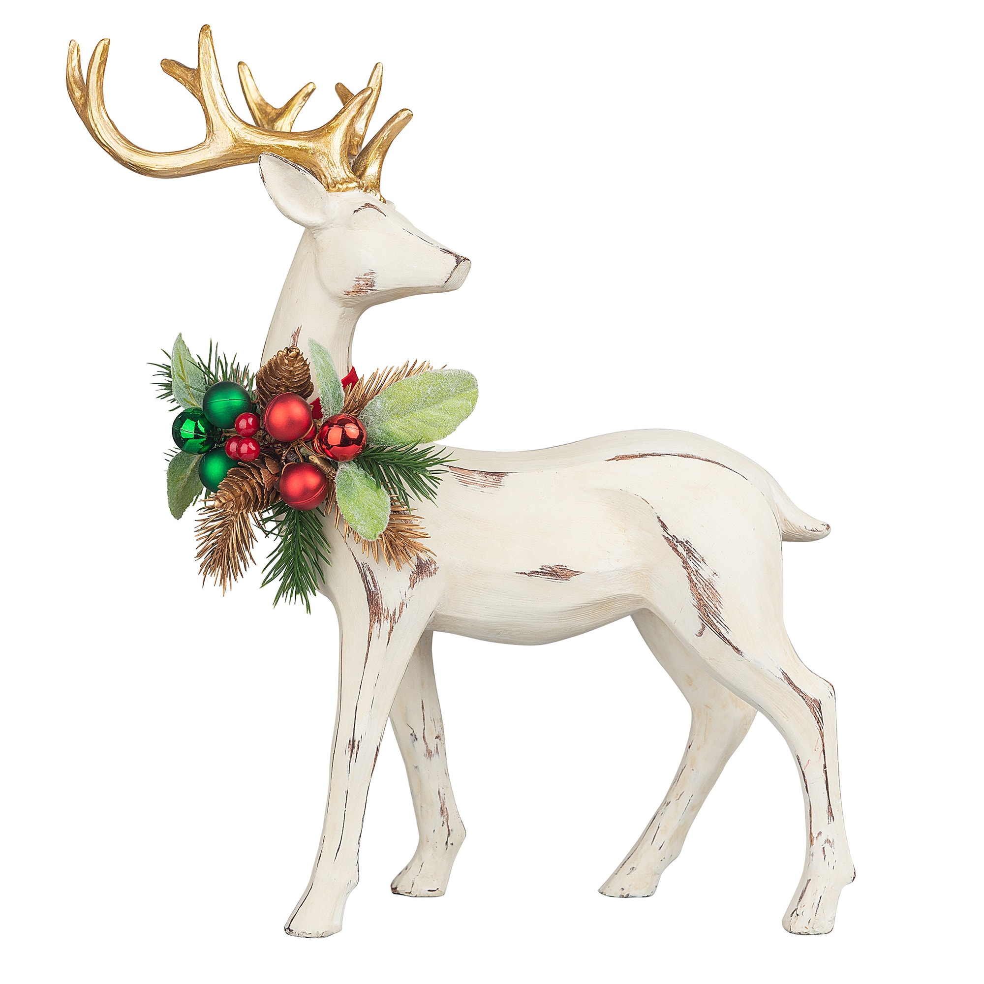 Holiday Living 14.5-in Decoration Deer Christmas Decor in the Christmas  Decor department at