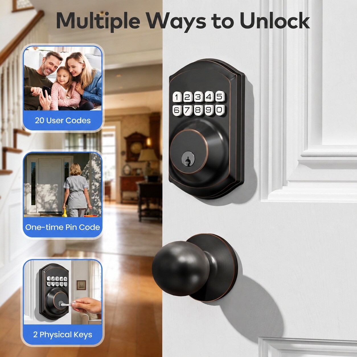 Oyezvary LOZ0805O265 Electronic-Door-Locks - View #2