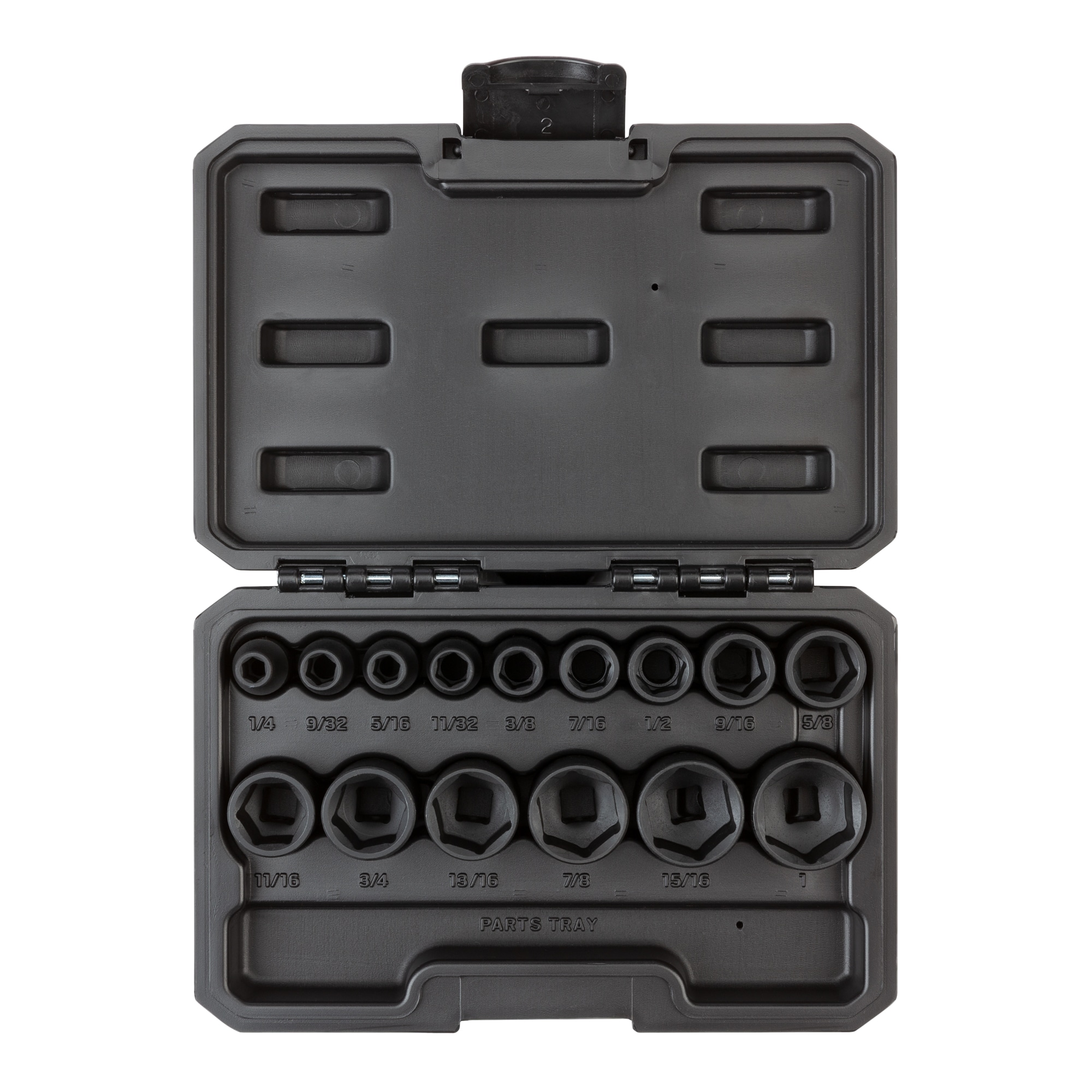 TEKTON SID91300 15 -Piece Standard (SAE) 3/8-in Drive Set 6-point Impact Socket Set