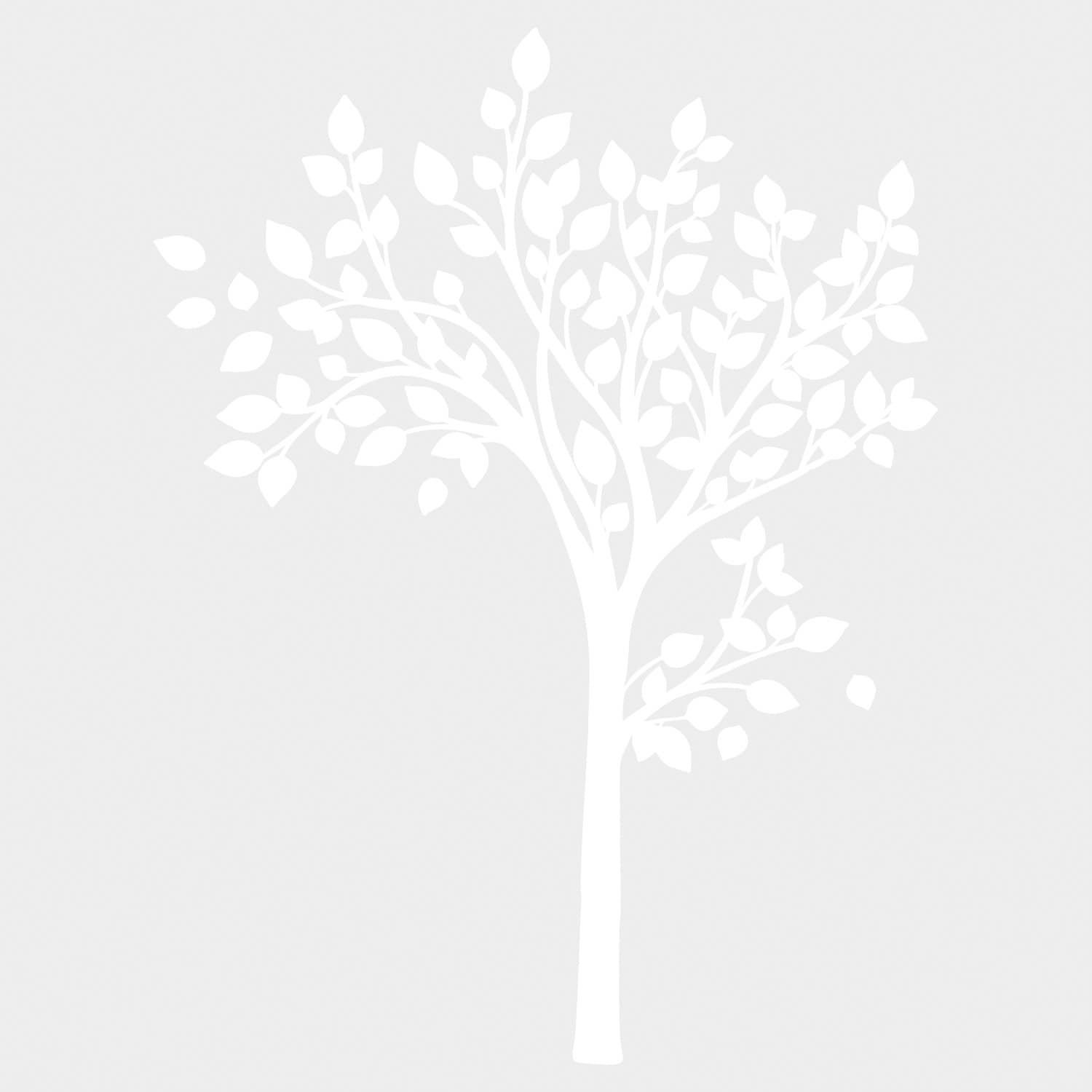 RoomMates RMK3863GM 35.4-Inches W x 46.8-Inches H Self-adhesive White Ivy/Vines Wall Decal