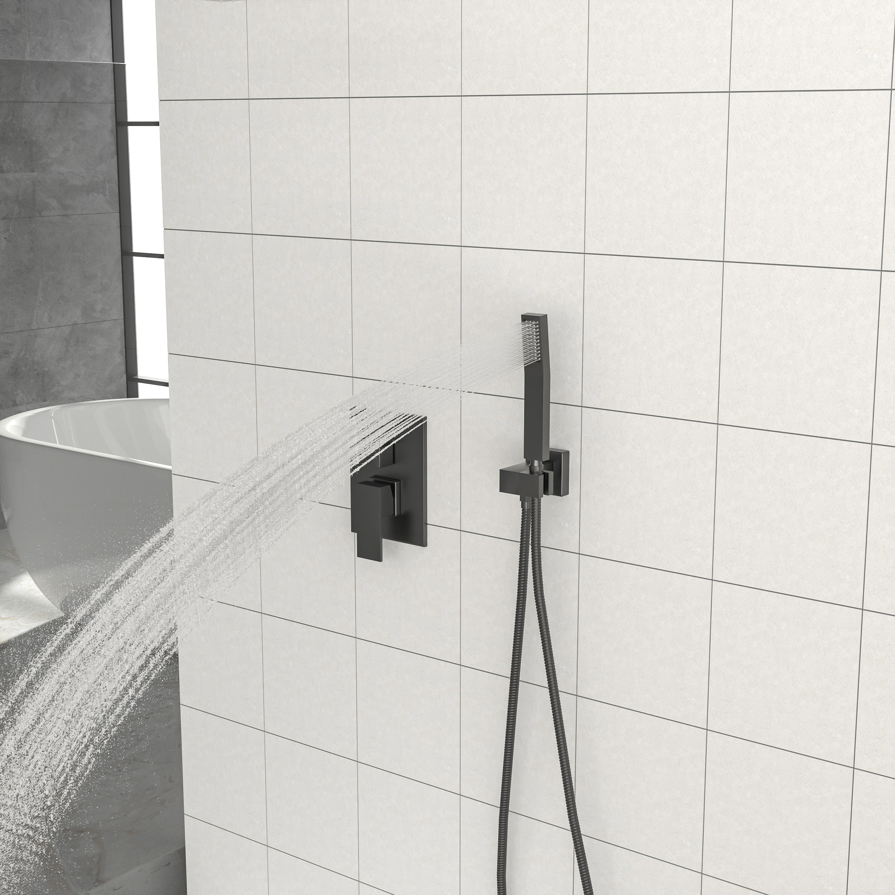 Tahanbath MT2-381745 Showerhead-Bar-Panels - View #3