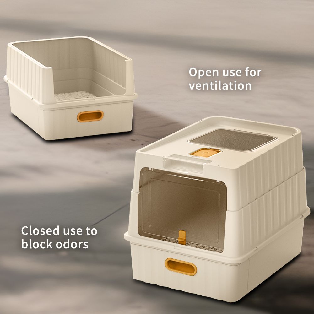 JUSHUA FL-7HYV9Y Cat-Litter-Box - View #4