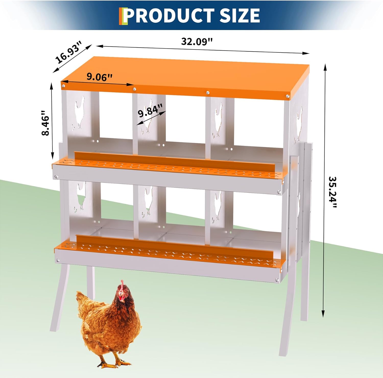 Qeetex WLS-PPG-33LQPYQN Chicken-Coops-Rabbit-Hutches - View #2