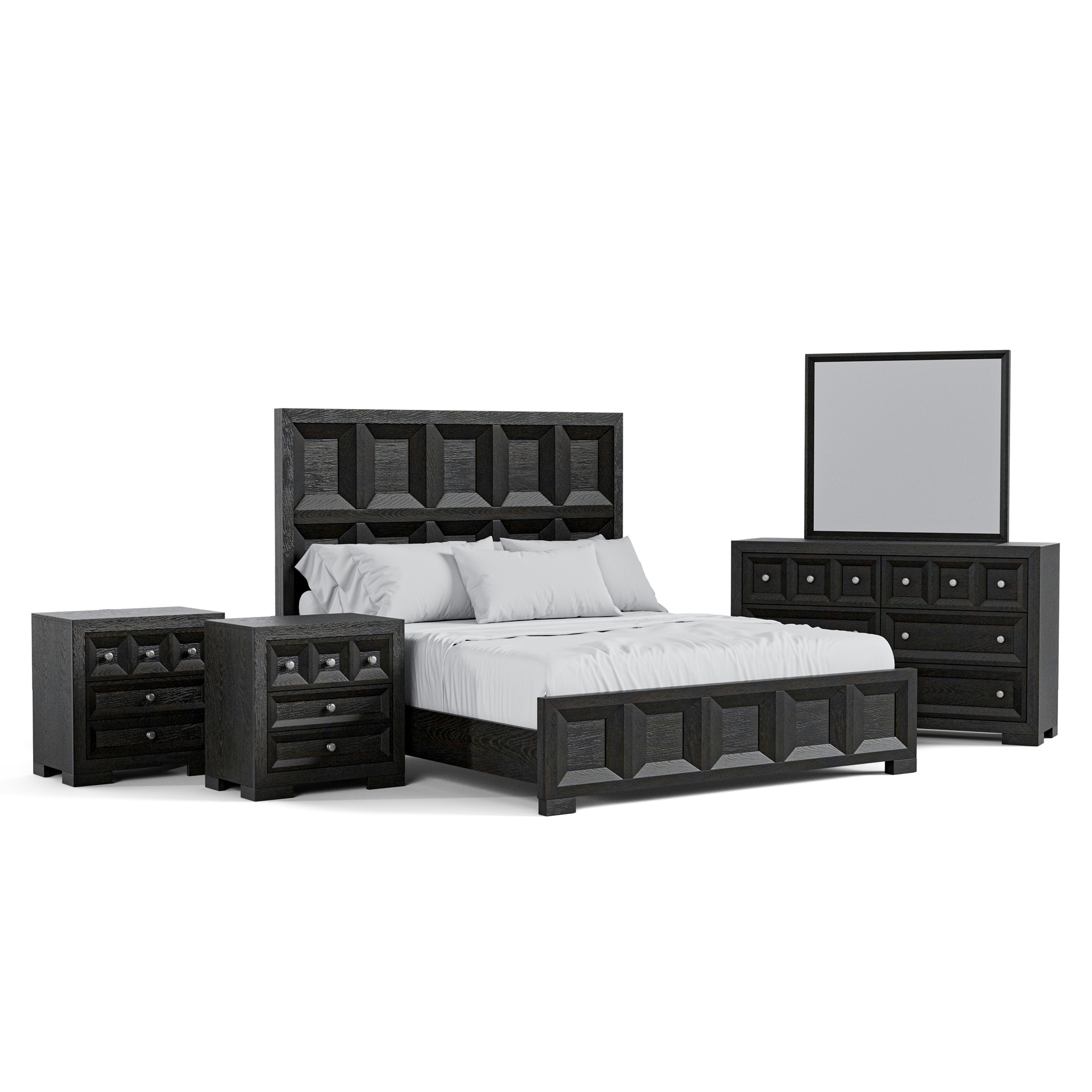 Furniture of America IDF-79011BKQNDM Bedroom-Sets - View #2