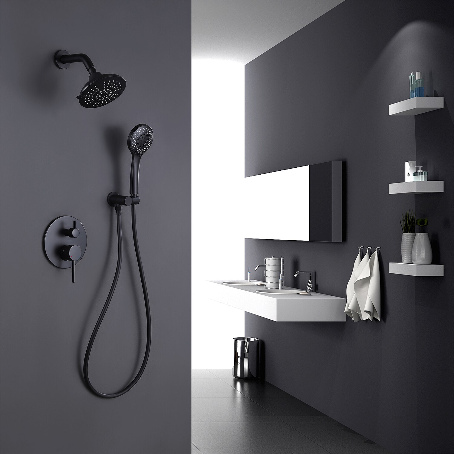 MODLAND MDL0SS86MB5 Showerhead-Bar-Panels - View #2