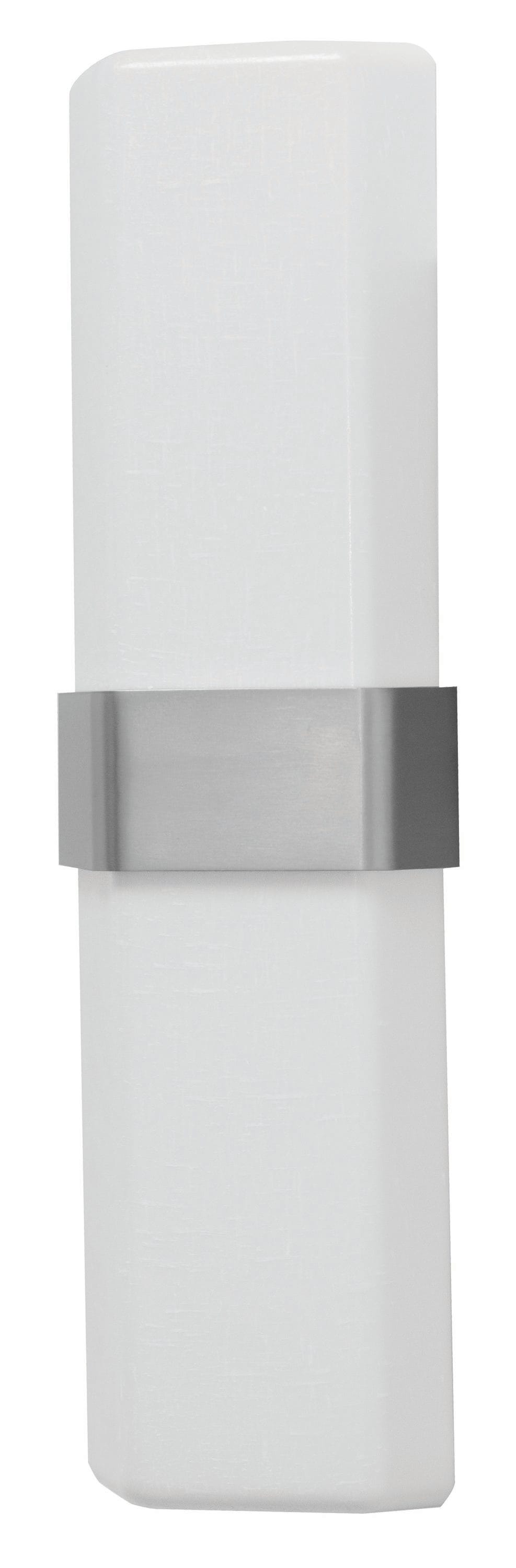 AFX NPLS051610LAJD1SN Naples 5-in W 1-Light Satin Nickel Transitional LED Wall Sconce