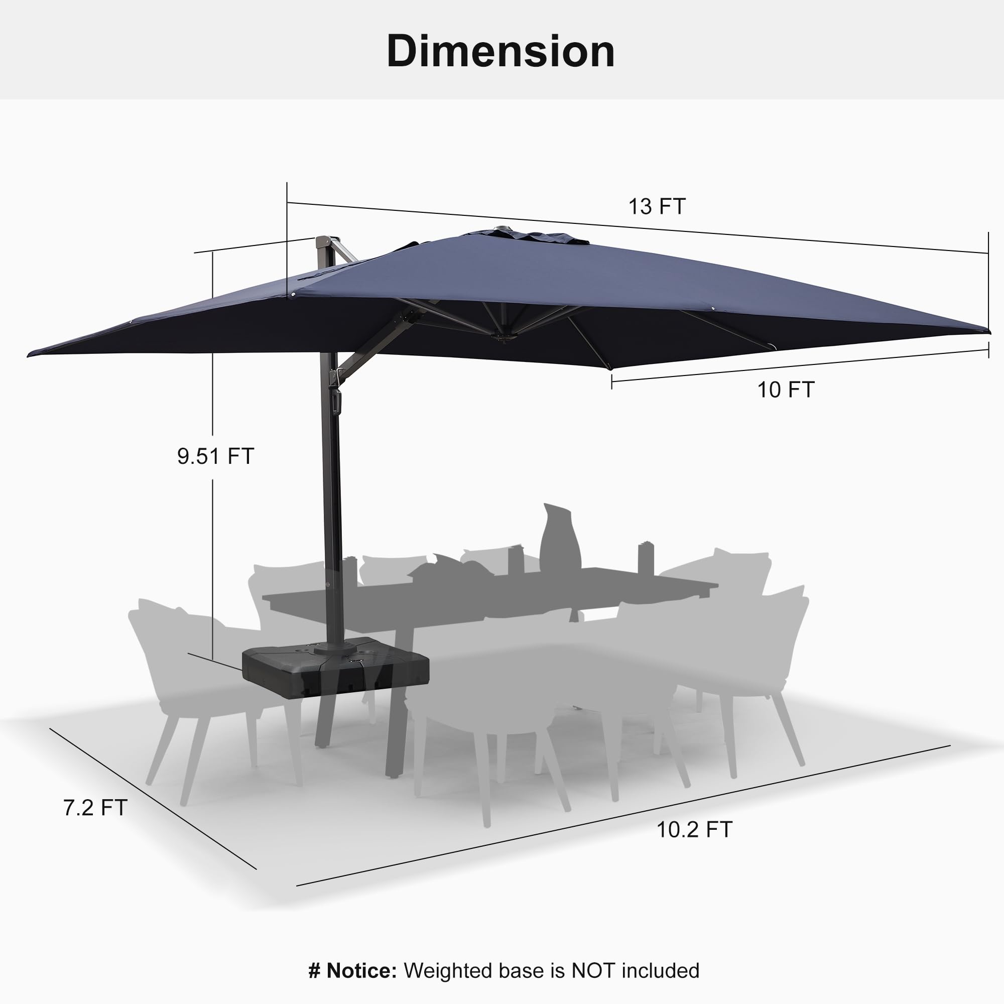 PURPLE LEAF LS04CHC1013-NB Umbrellas-2 - View #10