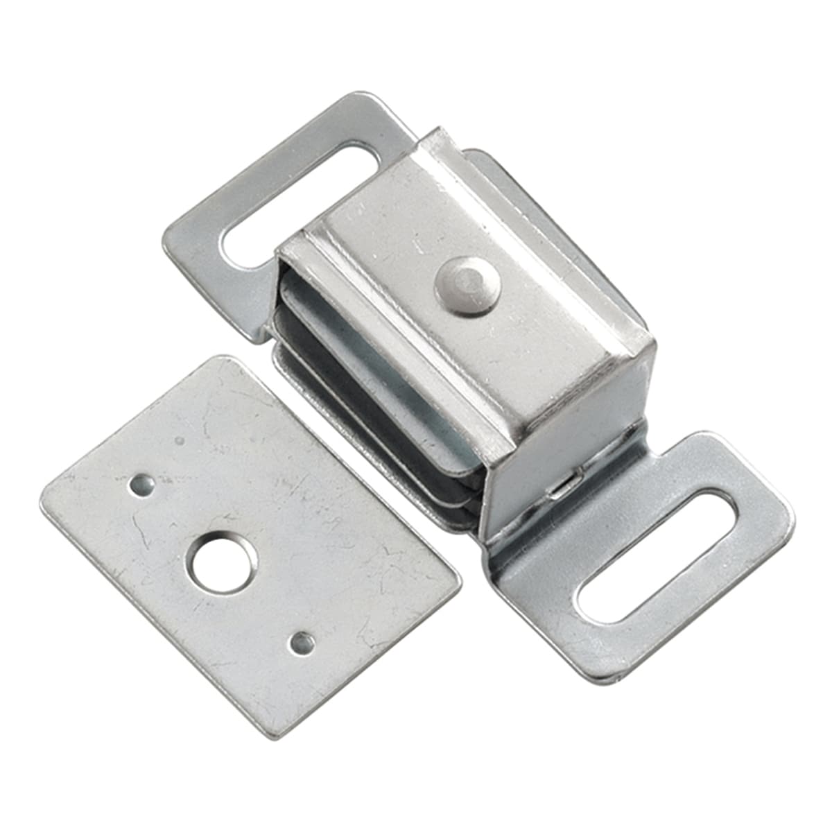 2Pcs Door Cabinet Magnetic Catch Magnet Latch Closure Stainless Steel 53mm  Length 