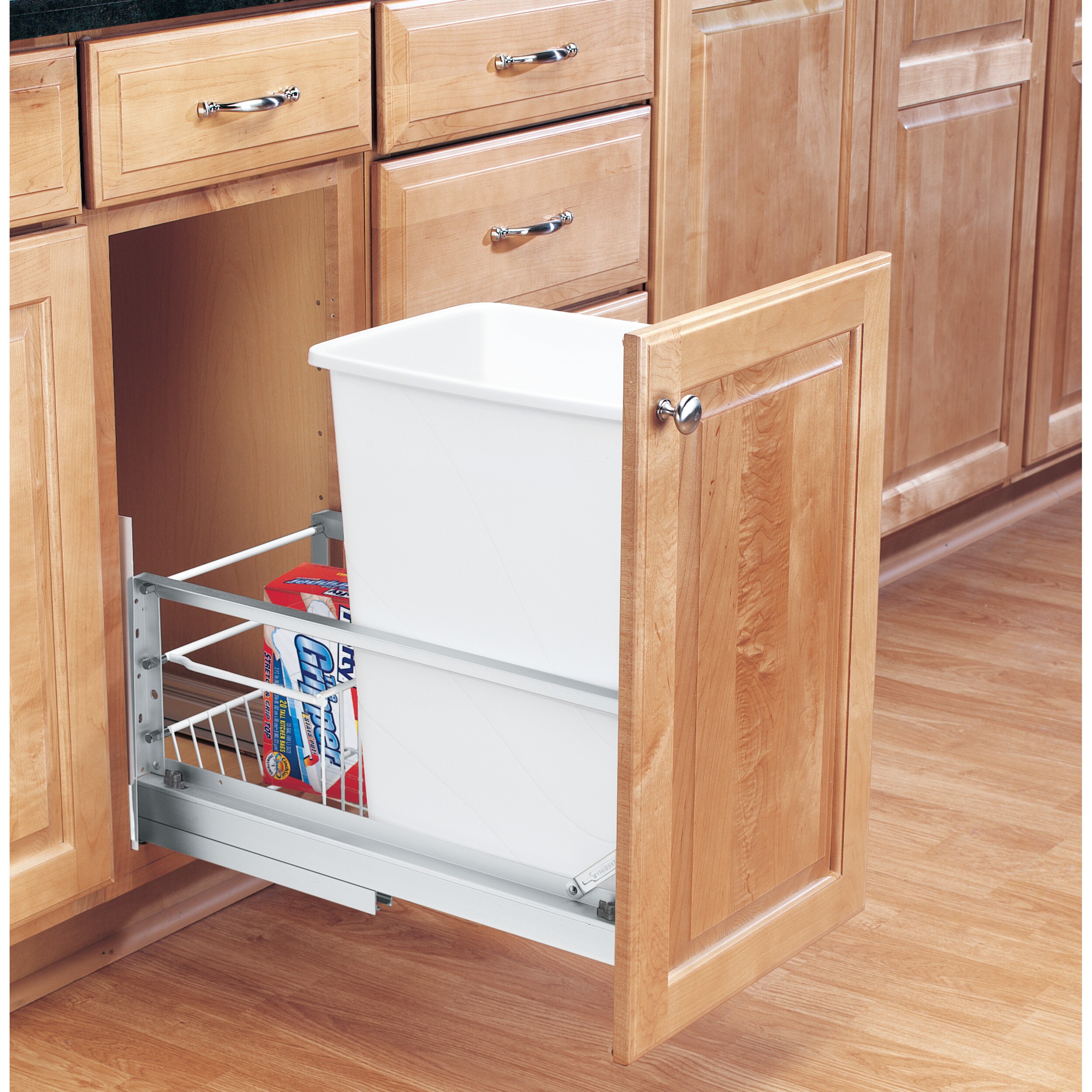 Rev-A-Shelf 5349-15DM-1 Pullout-Trash-Cans - View #2