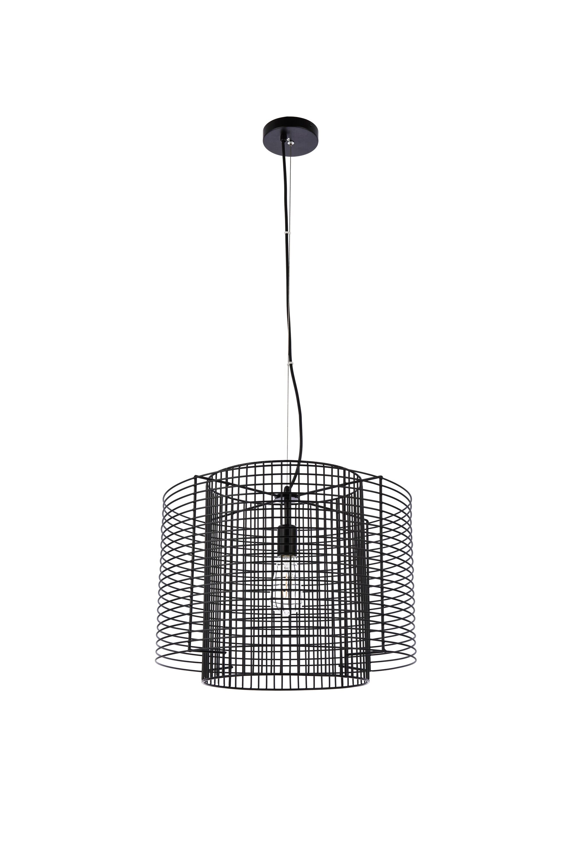 Deleon Black Iron Indoor/Outdoor LED Pendant Light