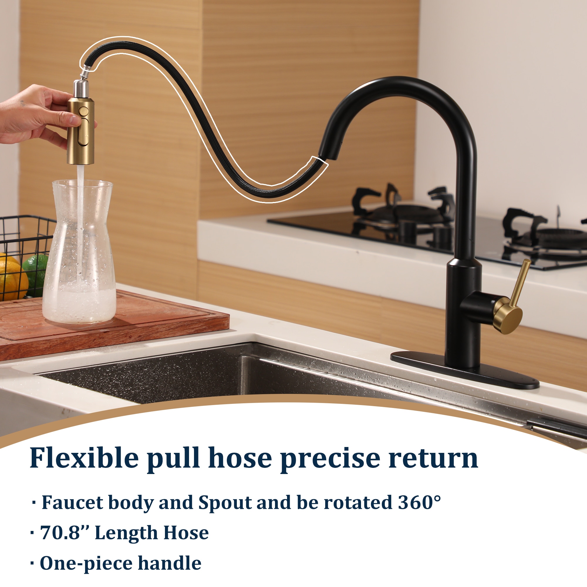 Clihome DG-KF03LSJ Kitchen-Faucets - View #9