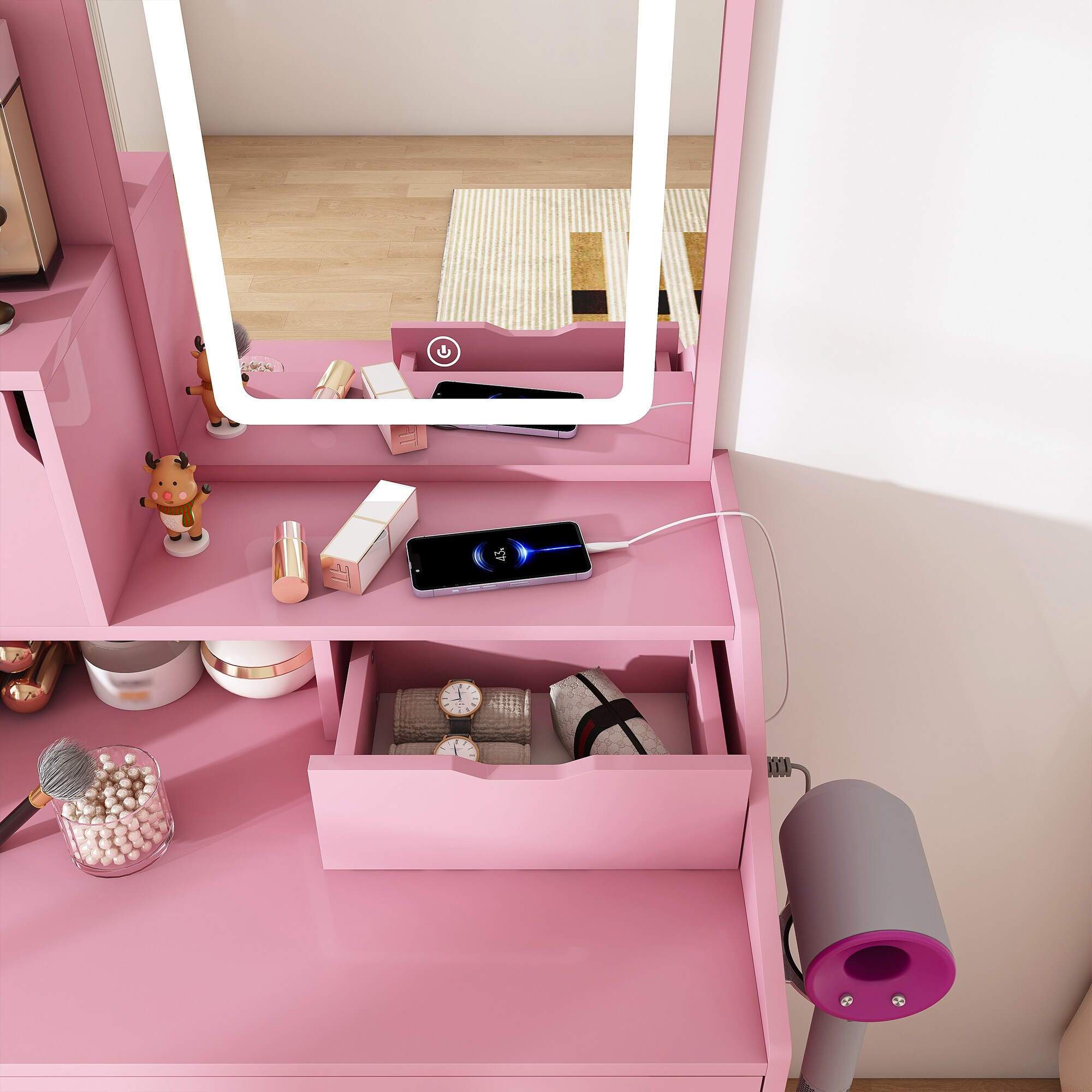 HyperDrop Cart X-RPV7BF61NQJU Bedroom-Vanities - View #2