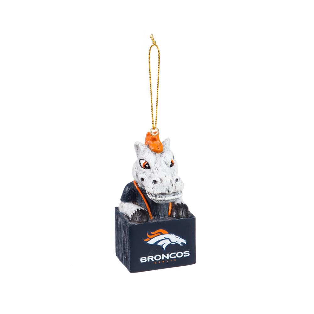 Team Sports America Denver Broncos Blue Assorted Indoor Ornament