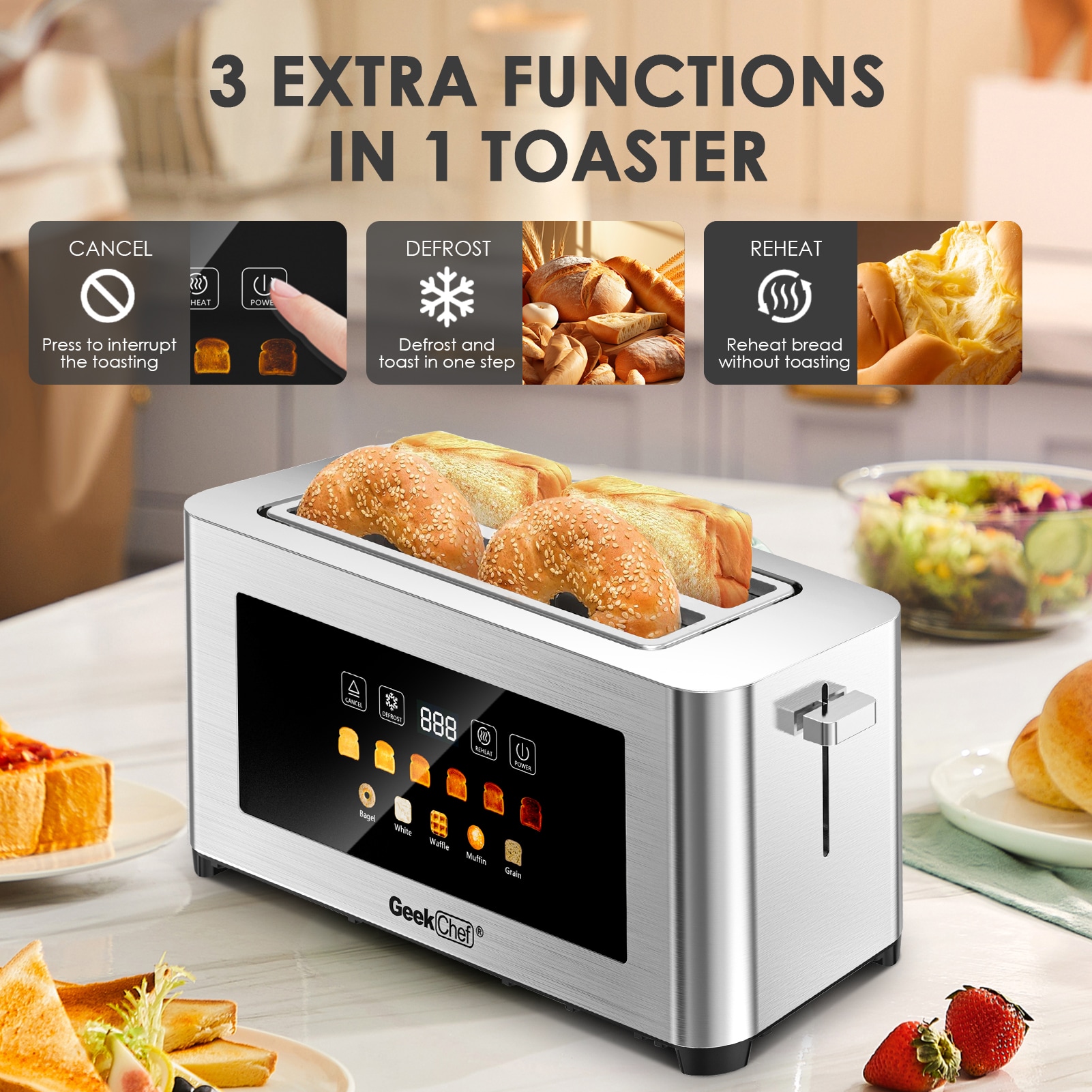 LUCKY ONE LO-GB426643P toasters - View #2