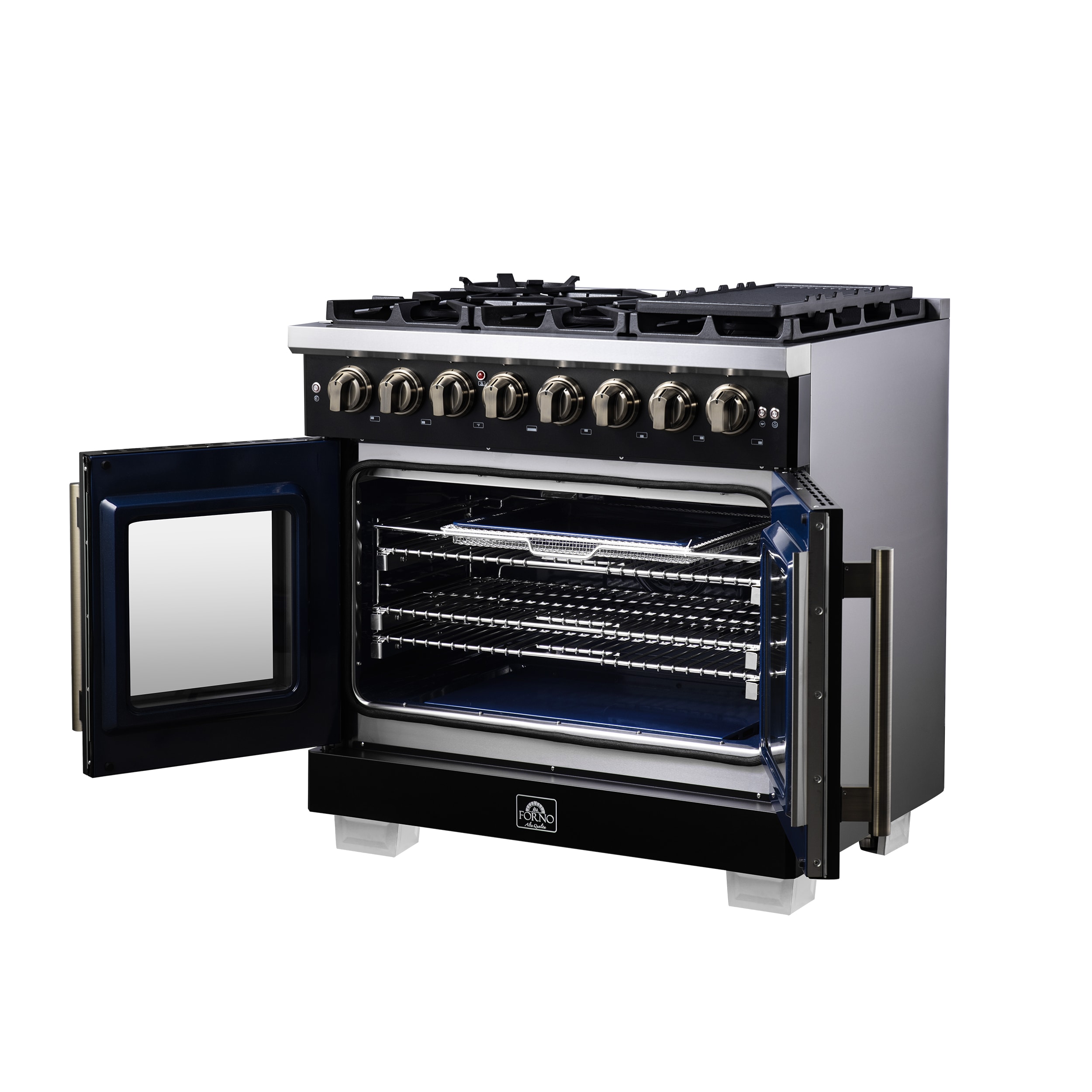 FORNO FFSGS6387-36BLK Dual-Fuel-Ranges - View #7
