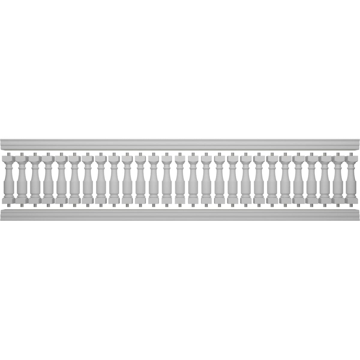 Ekena Millwork BALK38X180HMG railings - View #5