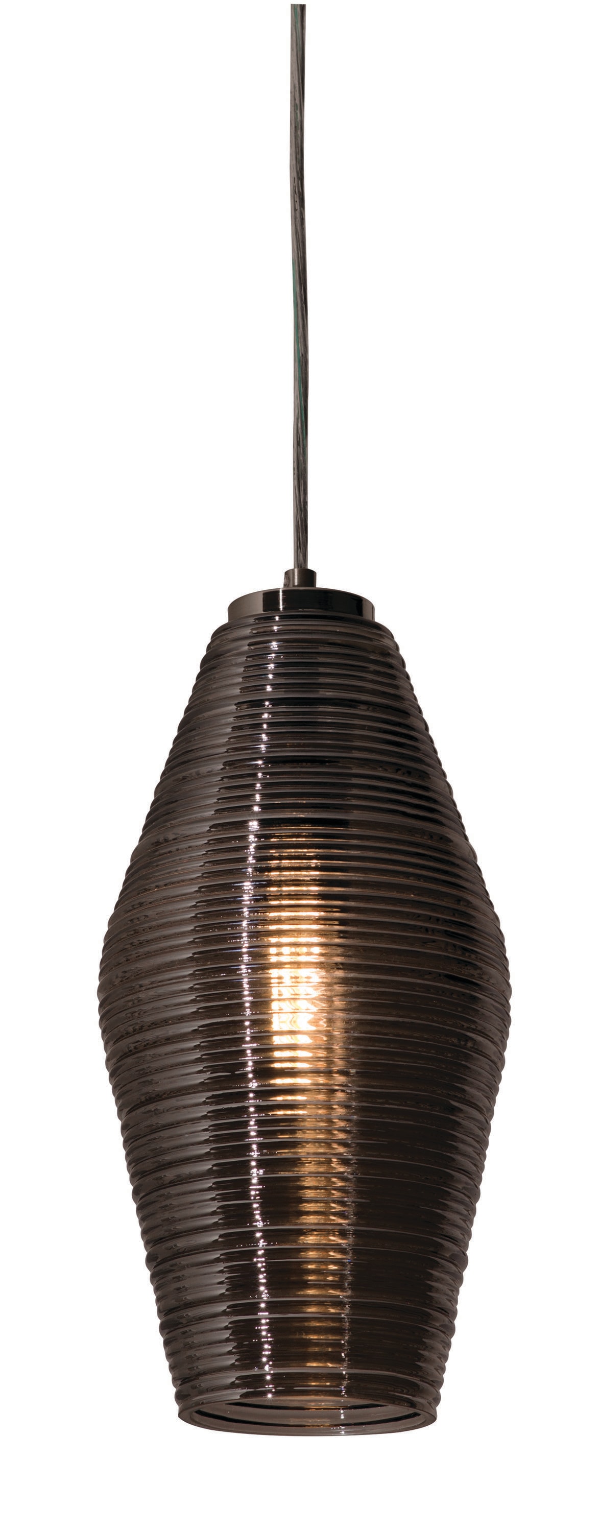 AFX MLAP13SM Mila Satin Nickel Transitional Geometric Mini Hanging Pendant light
