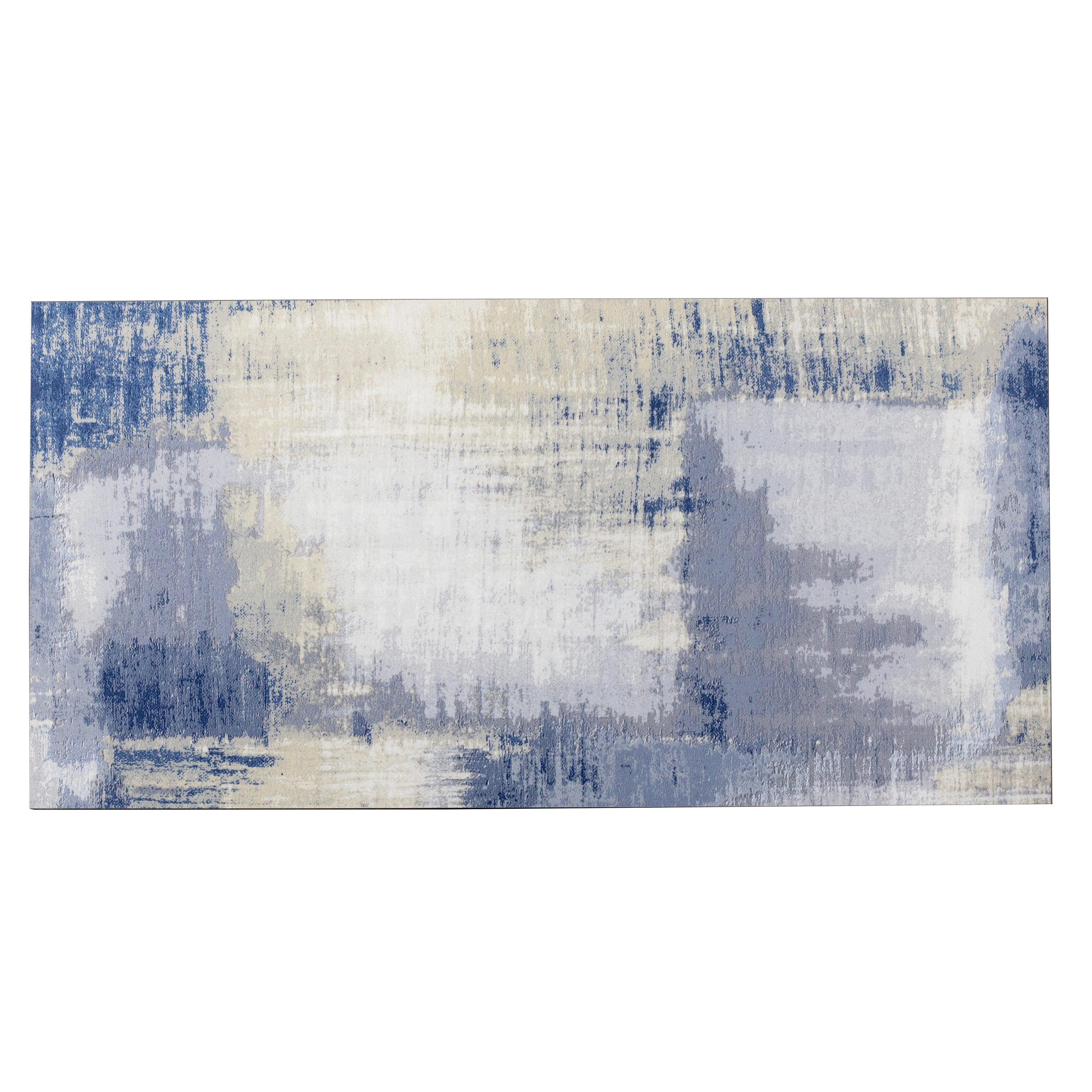 Abolos LWSLAN0202-GO Nature Blue 8-in x 16-in Matte Glass Subway Large format Wall Tile ( 8-sq ft Carton