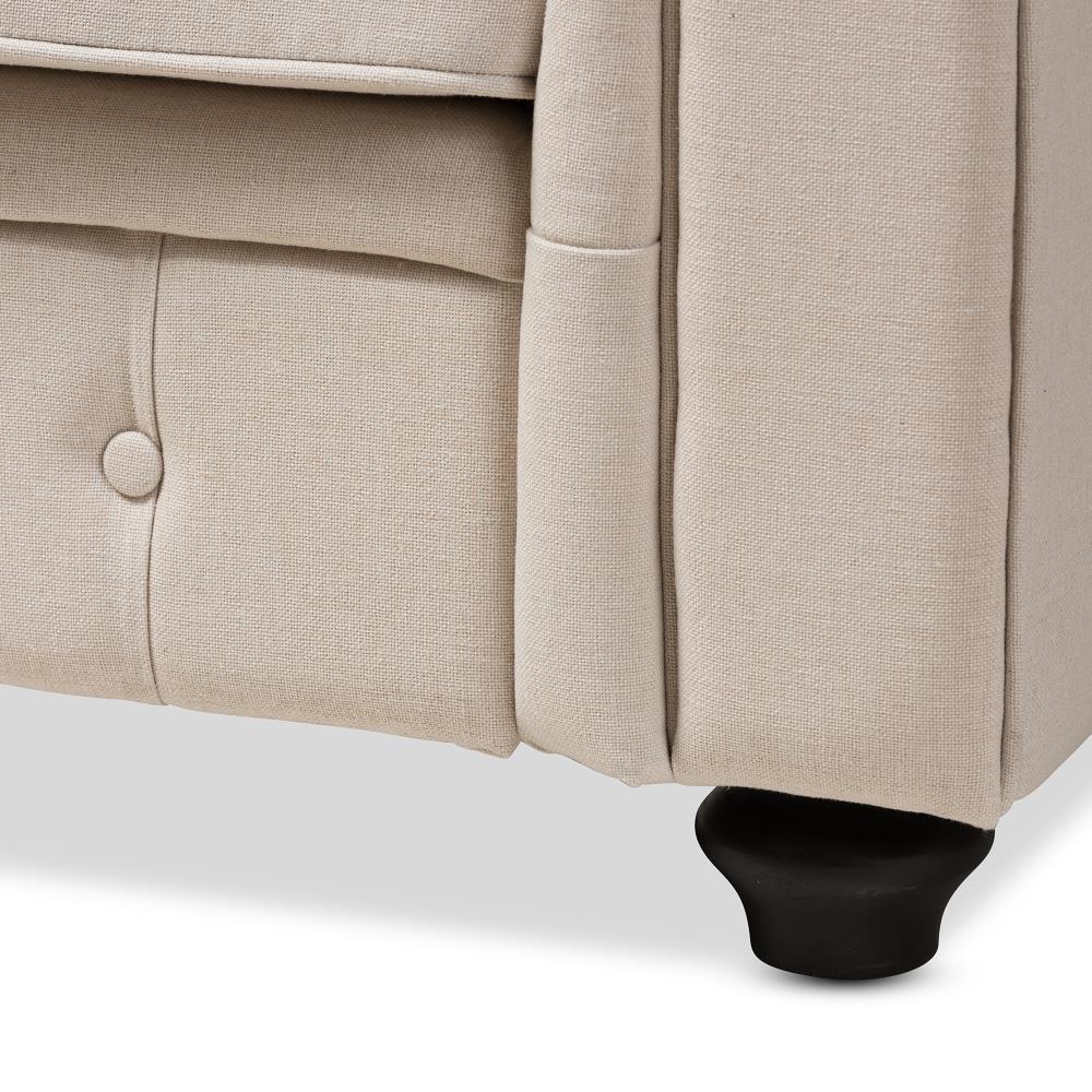 Baxton Studio 144-8096-LW Sofas-Loveseats - View #5