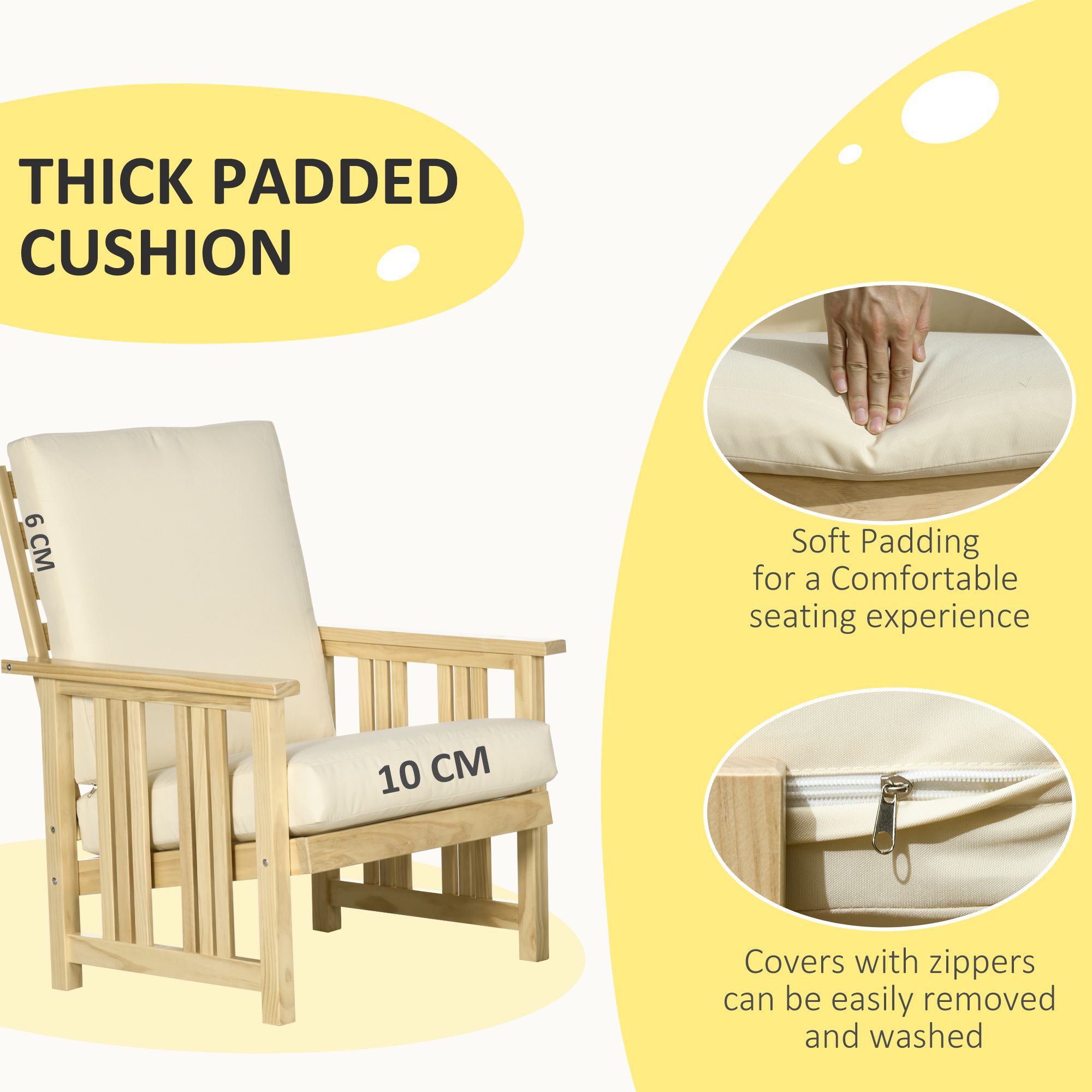 Miki Shinly AB-2509-83JJ Patio-Conversation-Sets - View #6