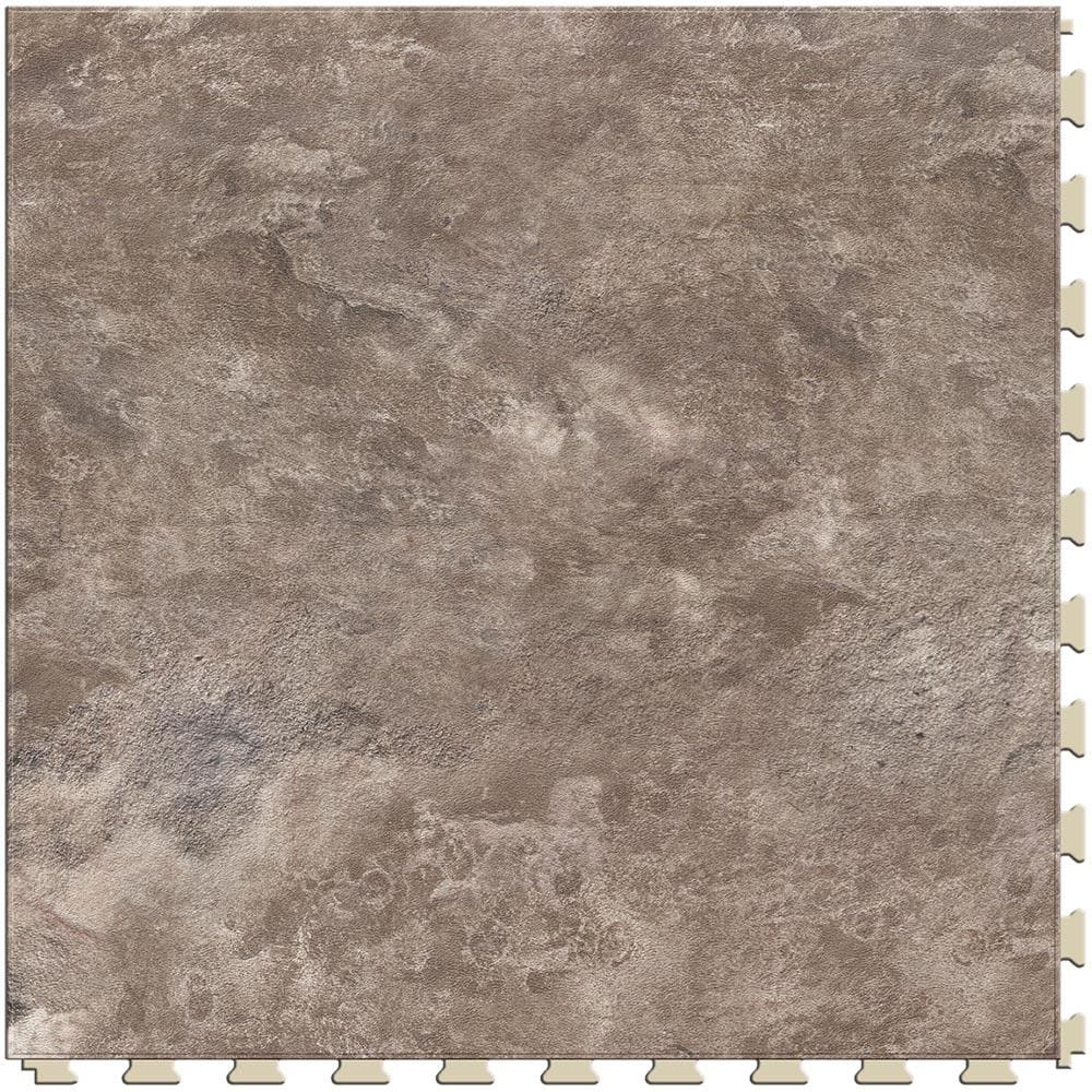 Perfection Floor Tile Stonecraft Brown Vinyl Tile Sample