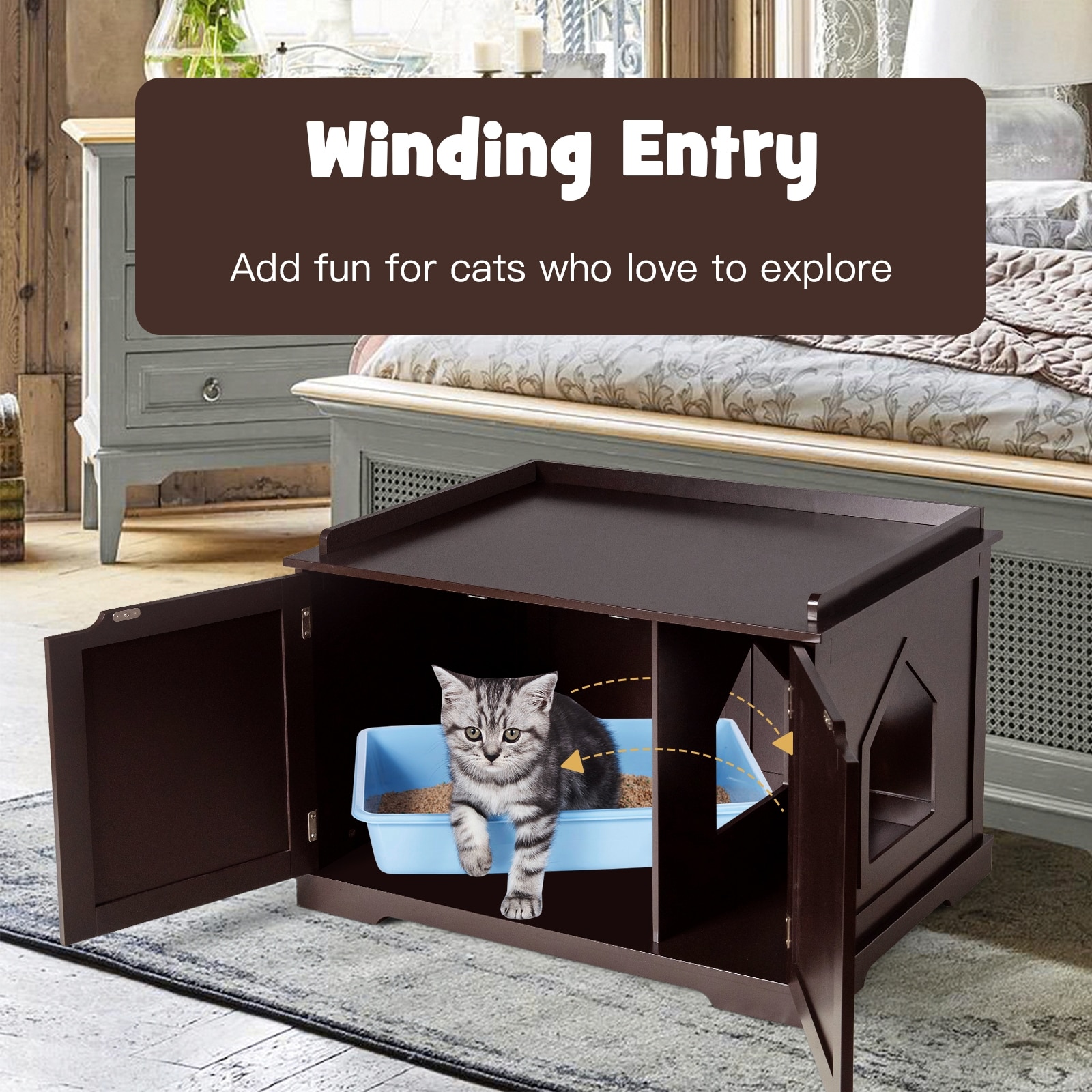 Forclover CJW-LB19CF Litter-Boxes - View #4