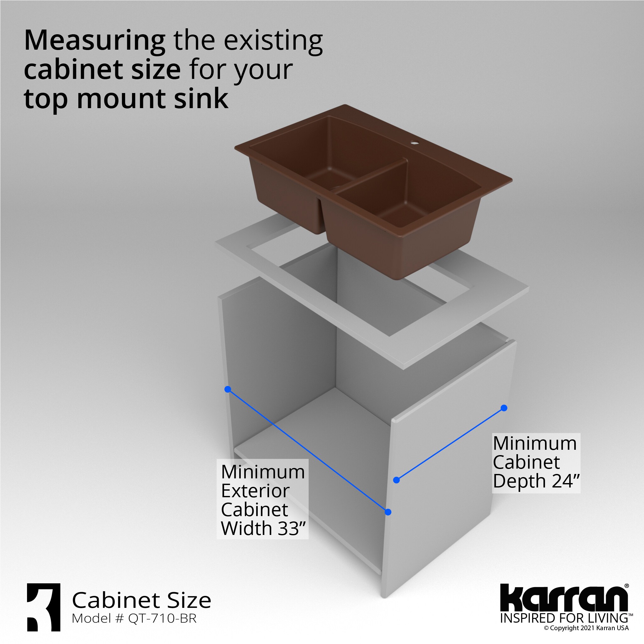 Karran QT-710-BR Kitchen-Sinks - View #10