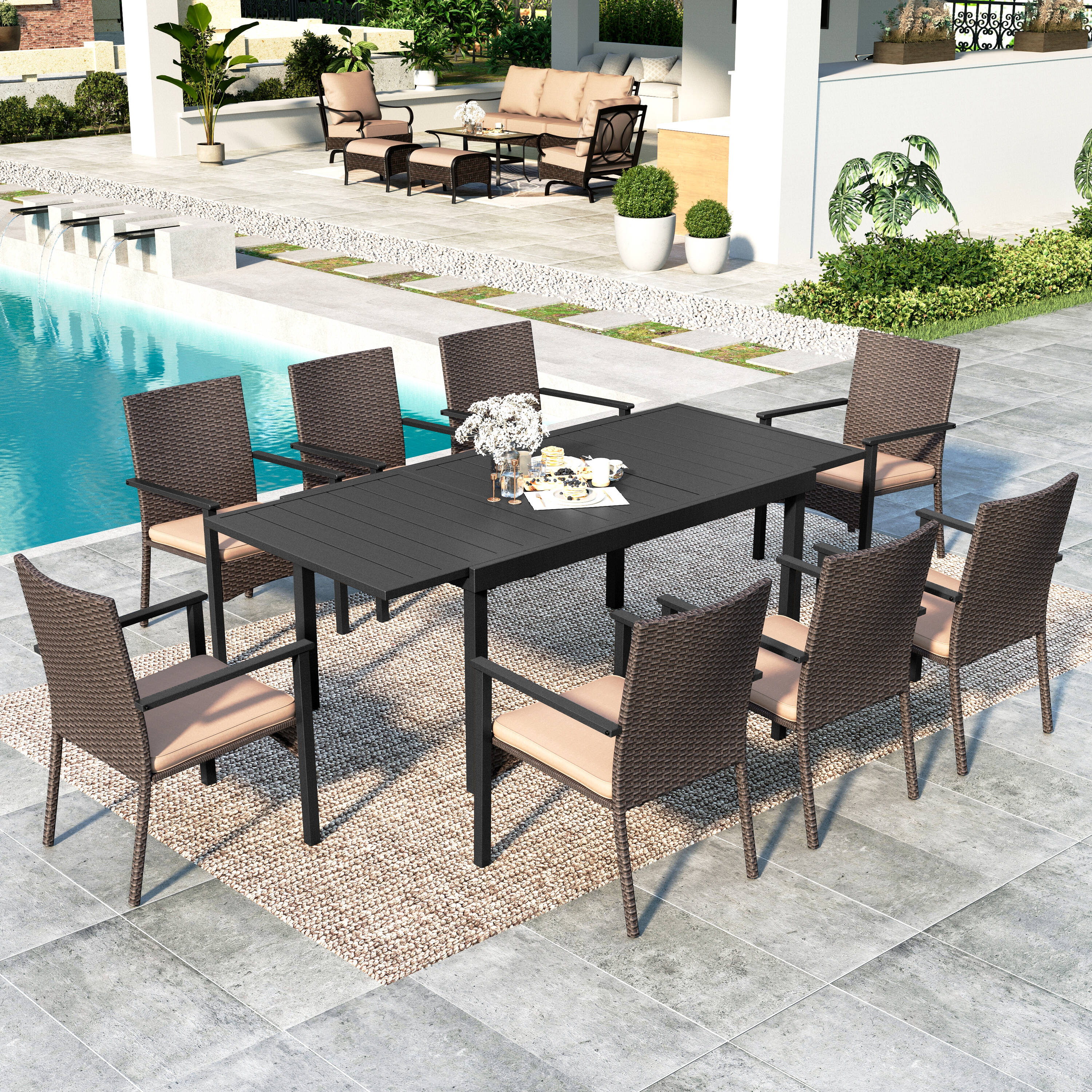 Sunshine Valley TC7-403-404-410 Patio-Dining-Sets - View #2