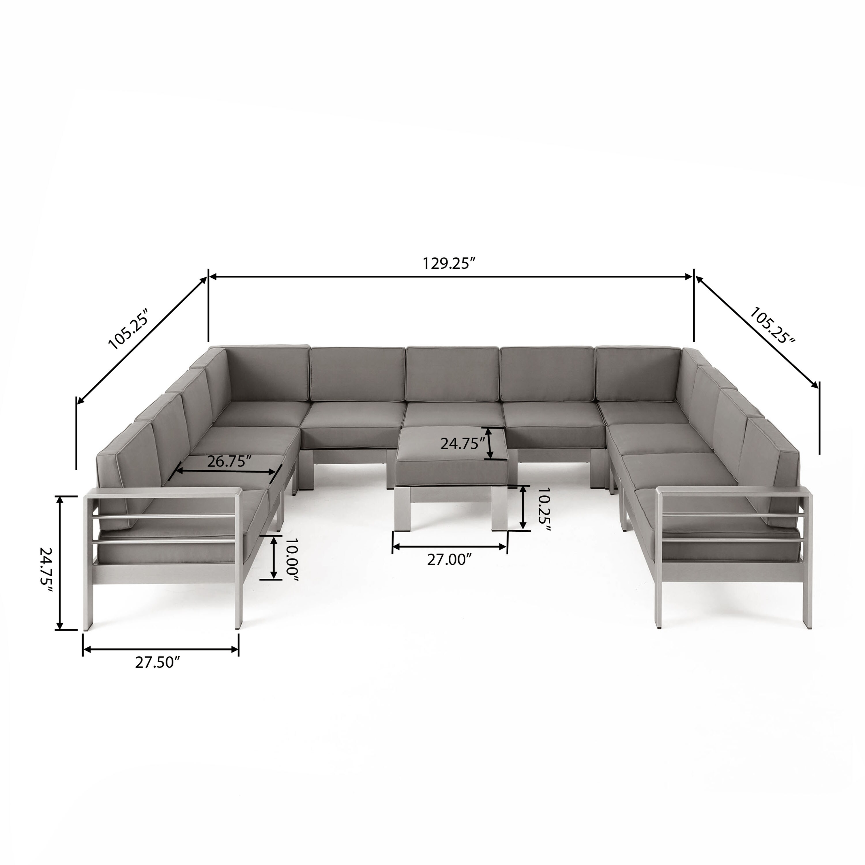 Christopher Knight Home 309865 Patio-Sofas-Daybeds - View #2