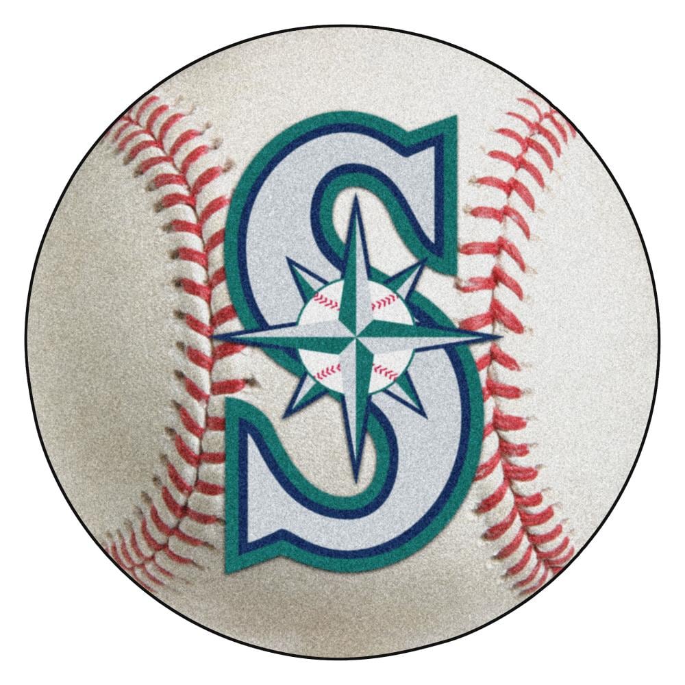Blue various shades pattern abstract stripes seattle mariners colors