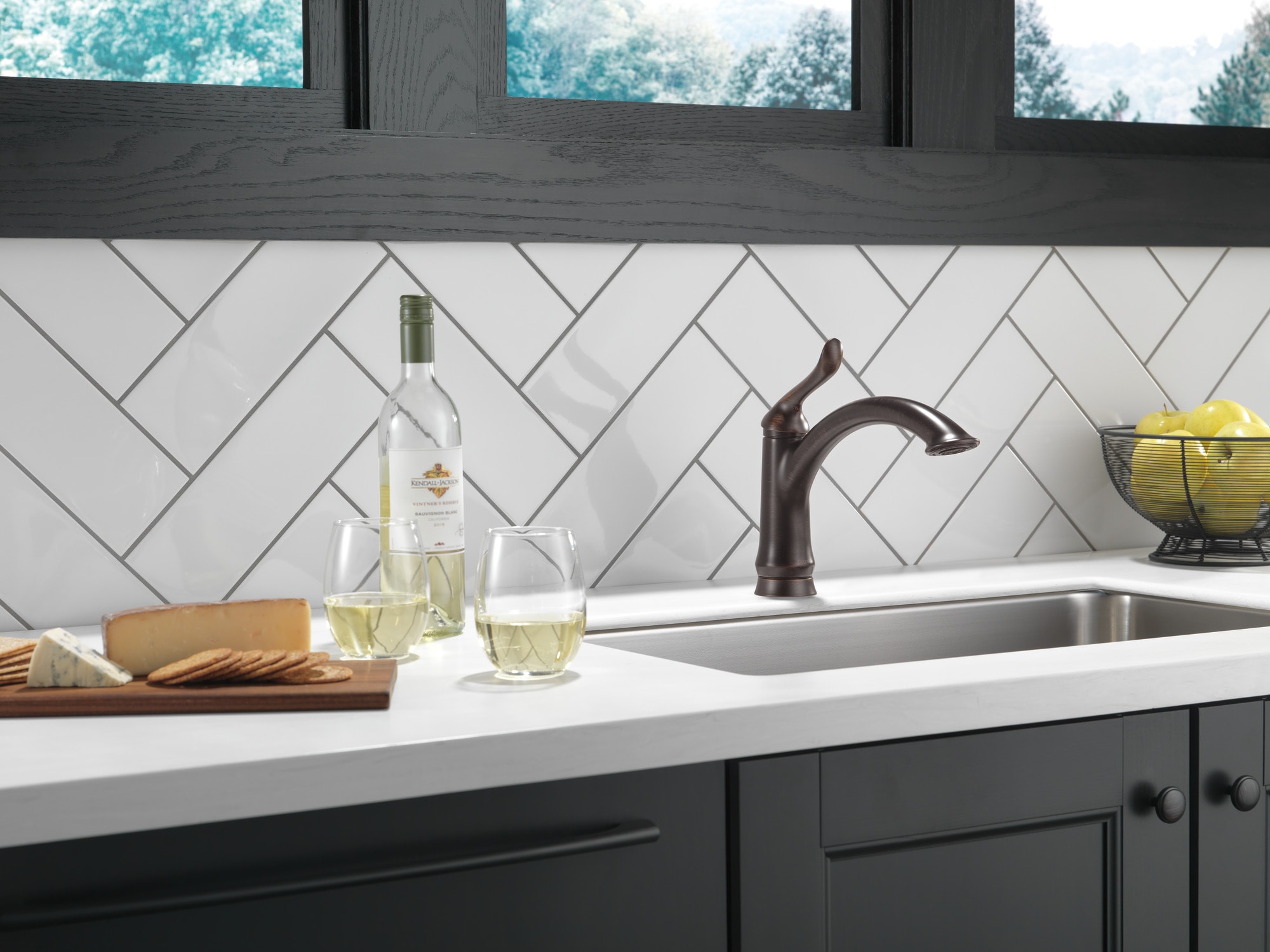 Delta 1353-RB-DST Kitchen-Faucets - View #4